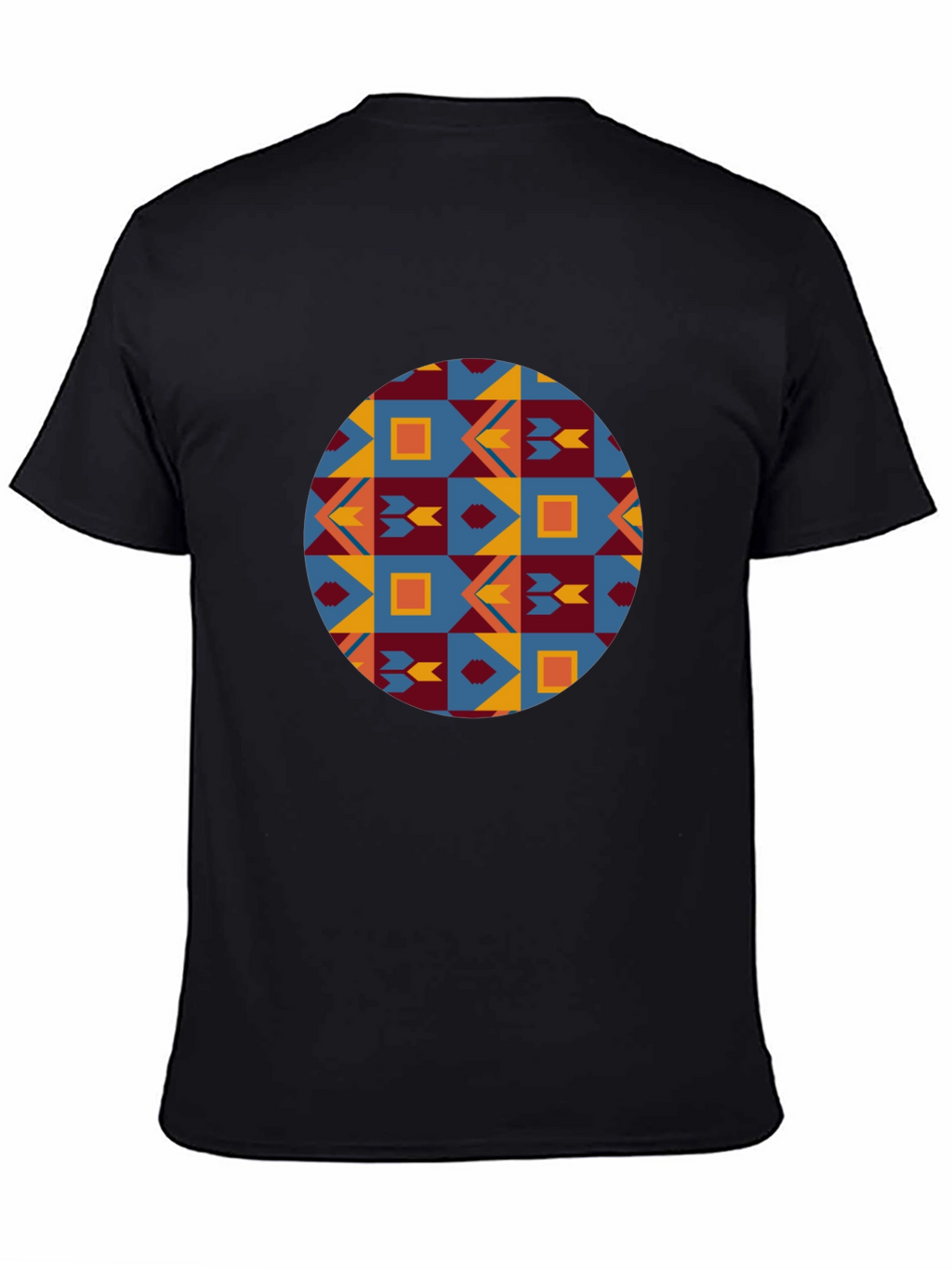 Geometric Circle Pattern Tee