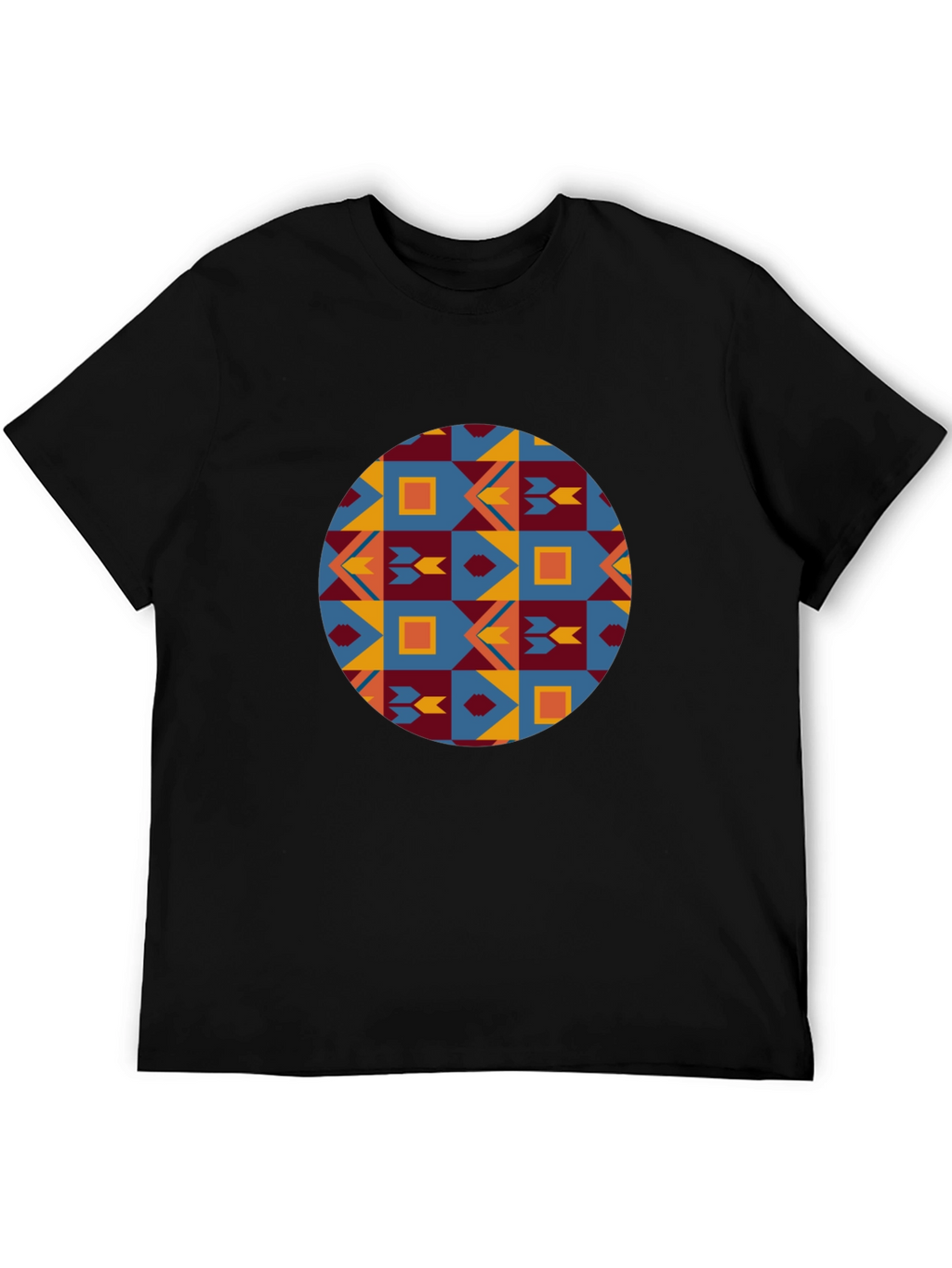 Geometric Circle Pattern Tee