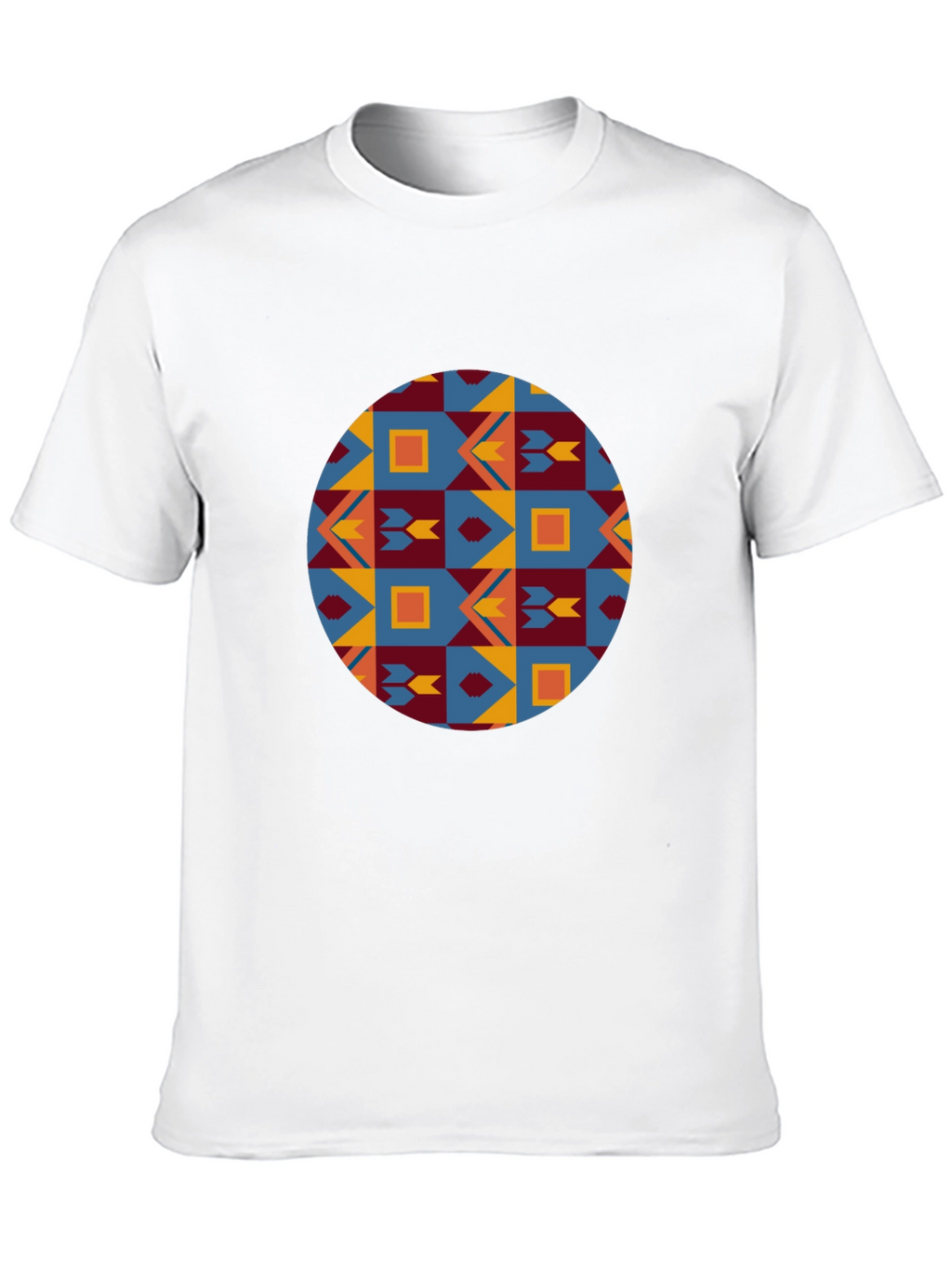 Geometric Circle Pattern Tee