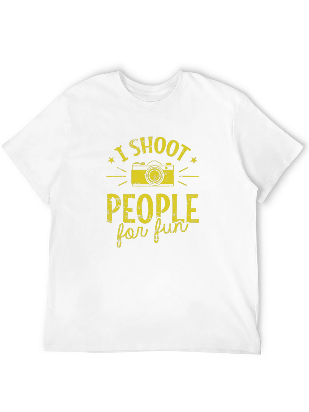I Shoot People for Fun Graphic T-Shirt