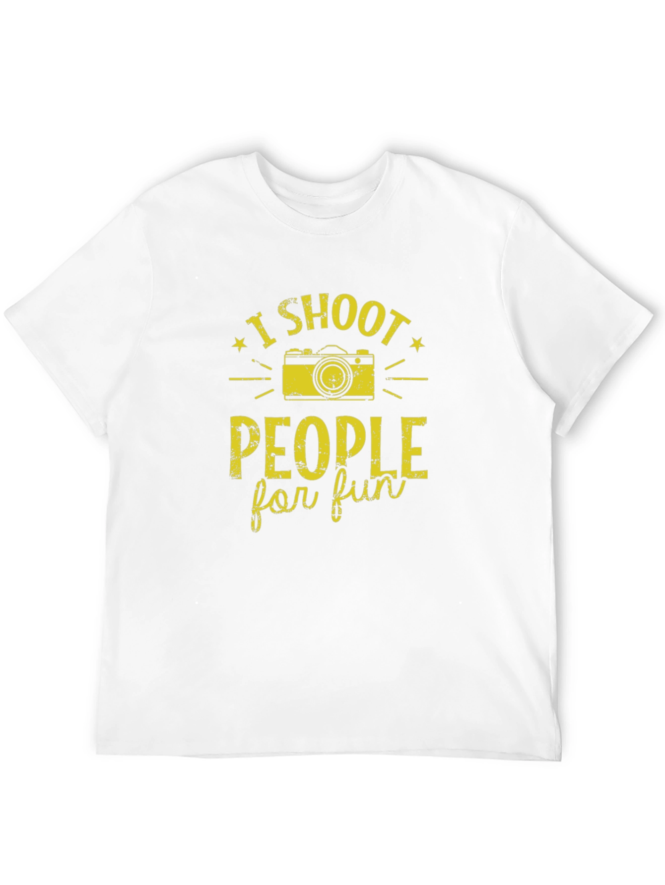 I Shoot People for Fun Graphic T-Shirt