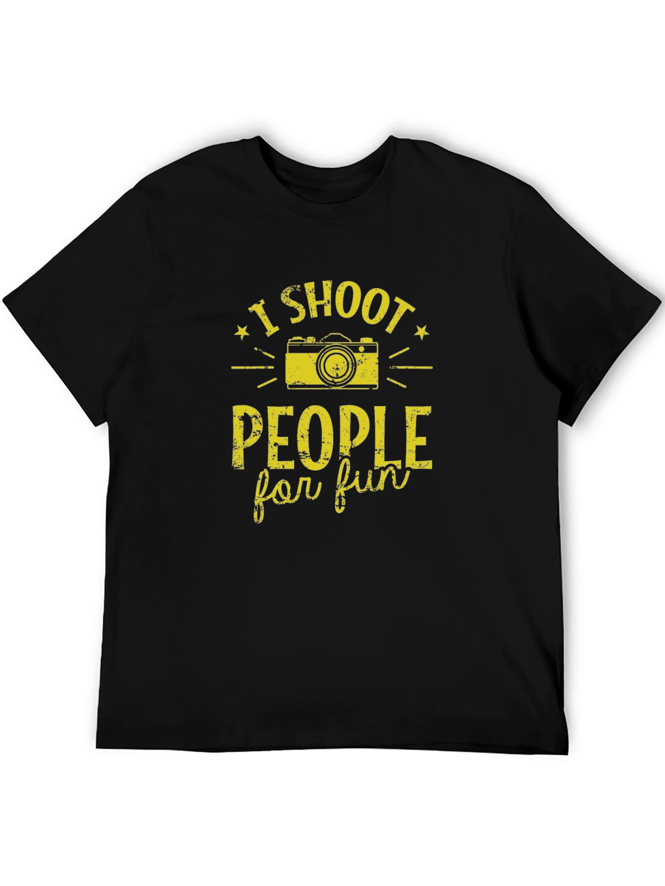 I Shoot People for Fun Graphic T-Shirt