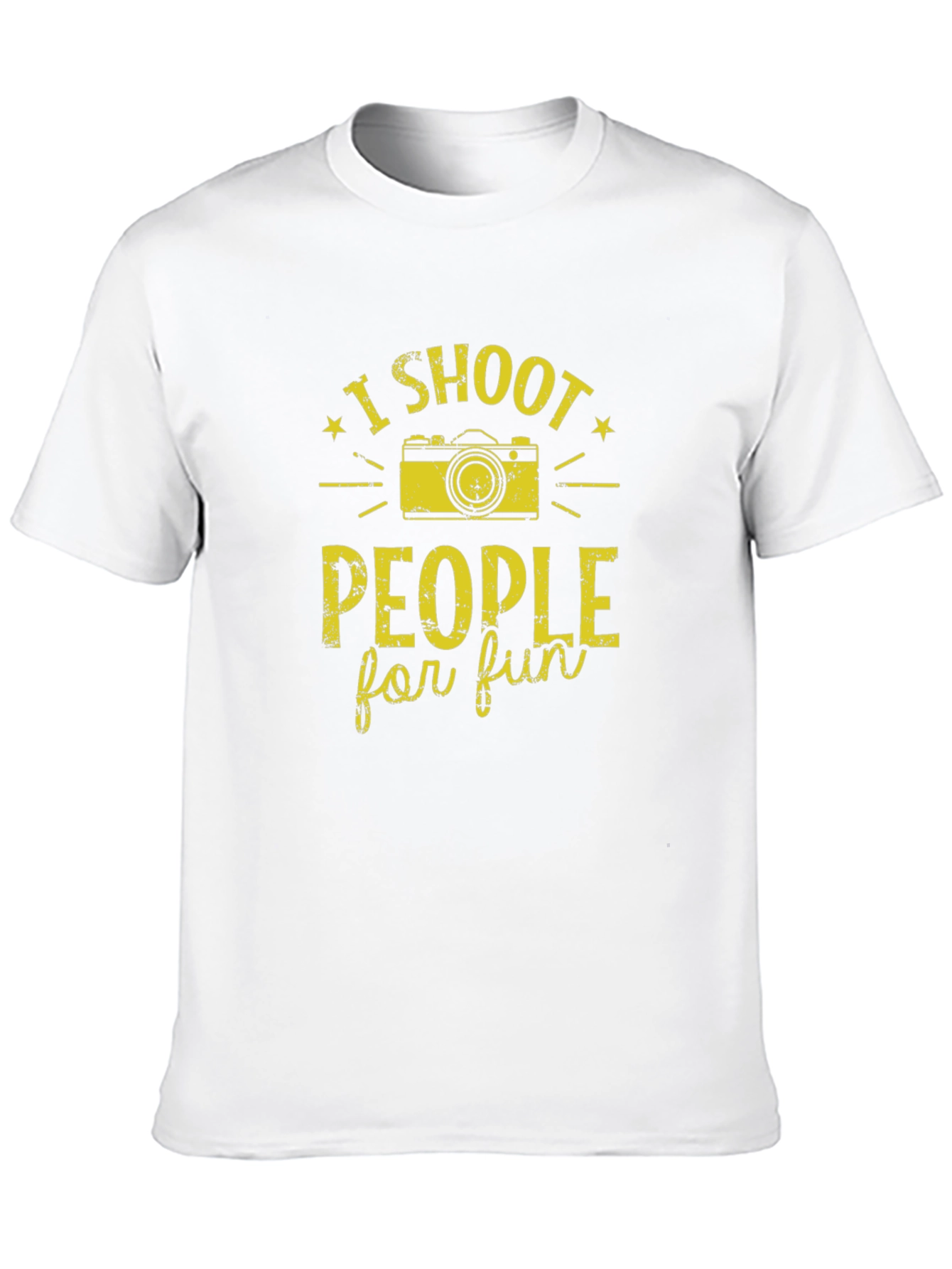I Shoot People for Fun Graphic T-Shirt