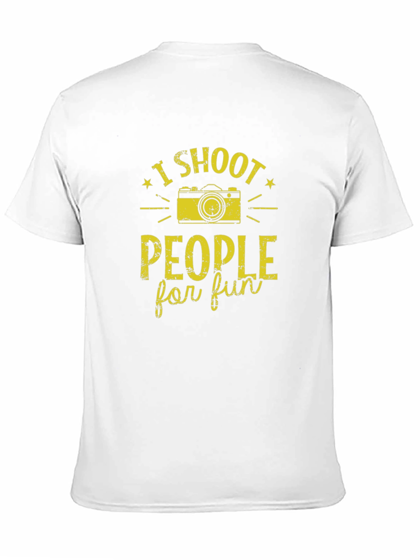 I Shoot People for Fun Graphic T-Shirt