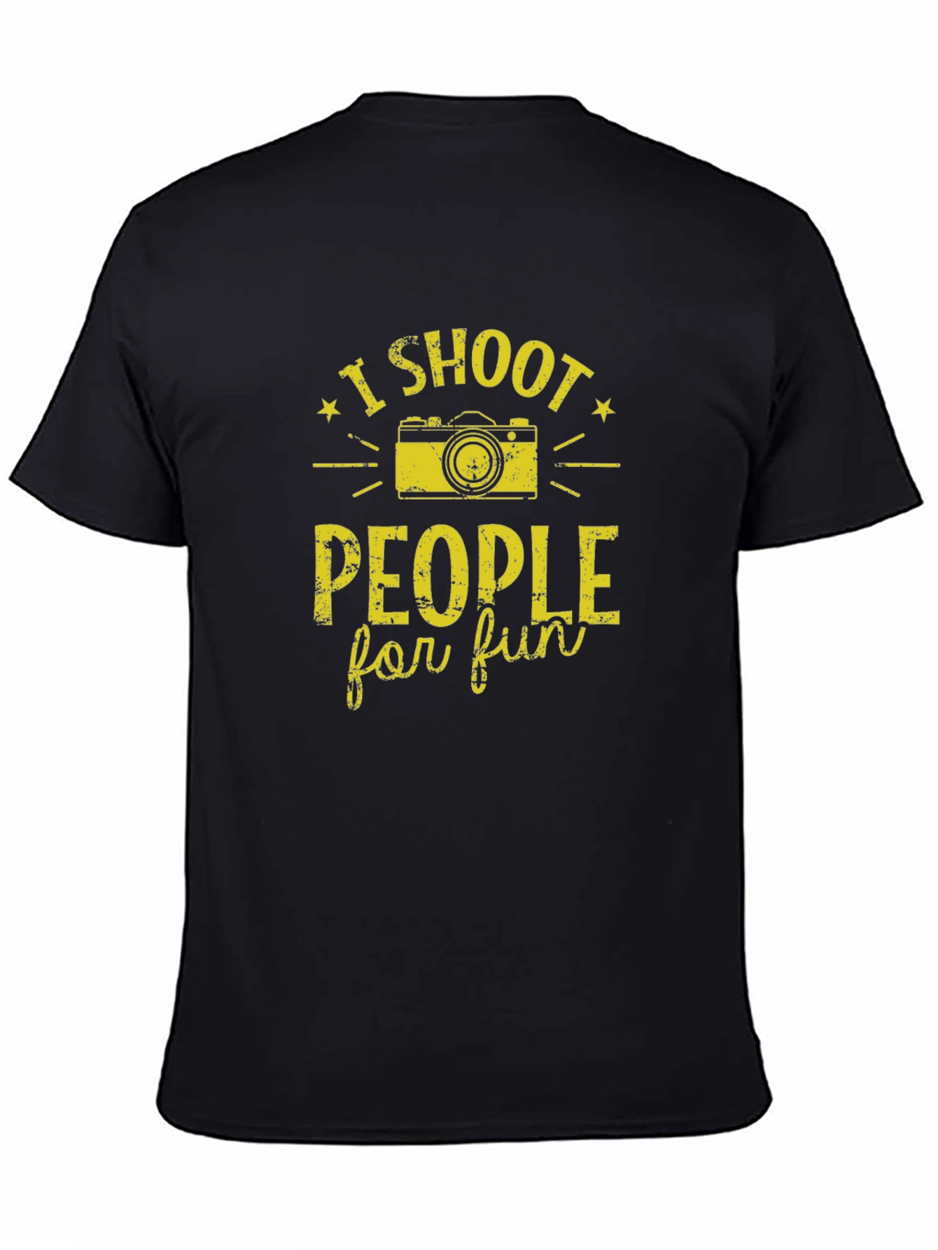 I Shoot People for Fun Graphic T-Shirt