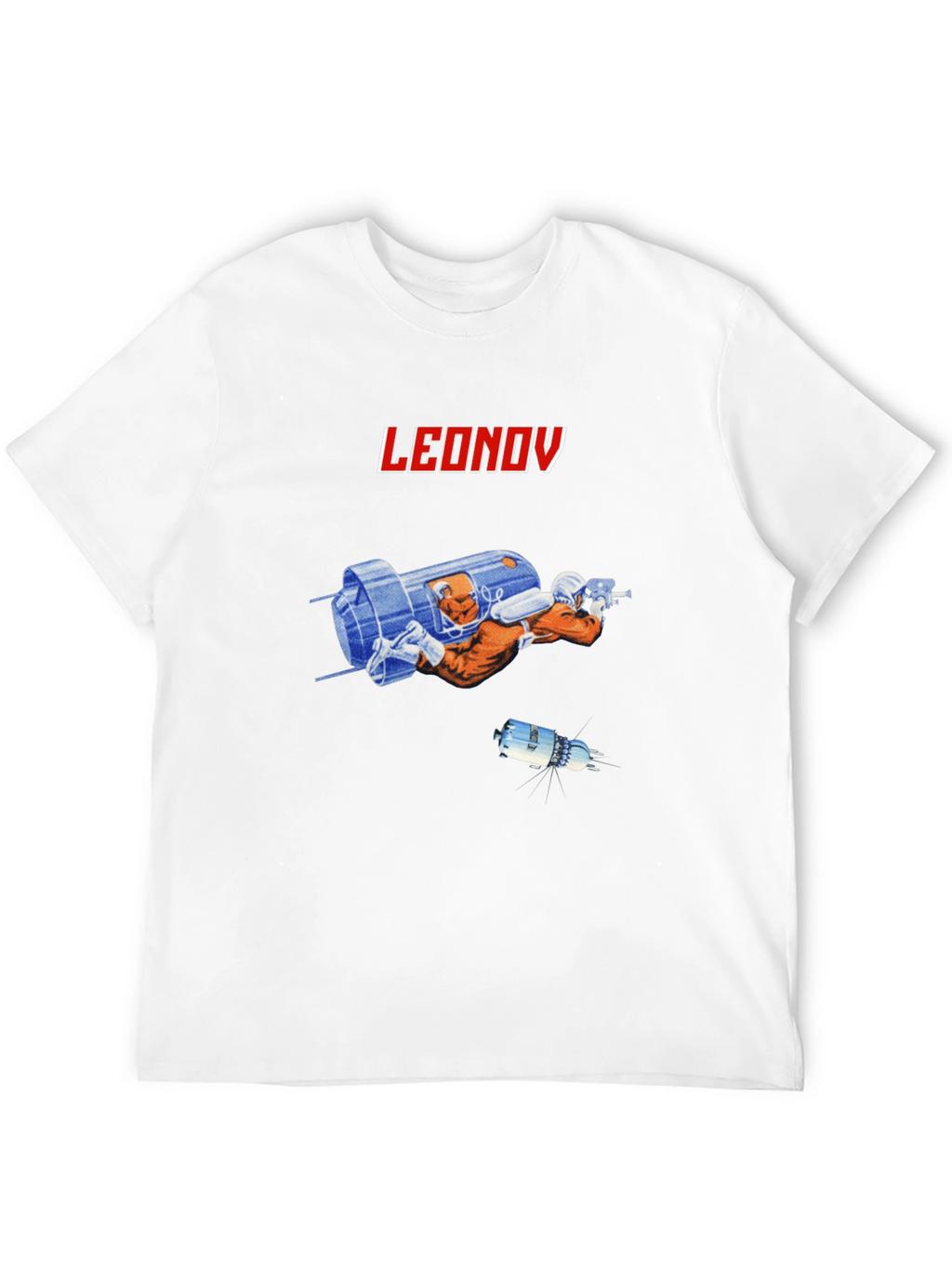 Leonov Space Explorer Black T-Shirt