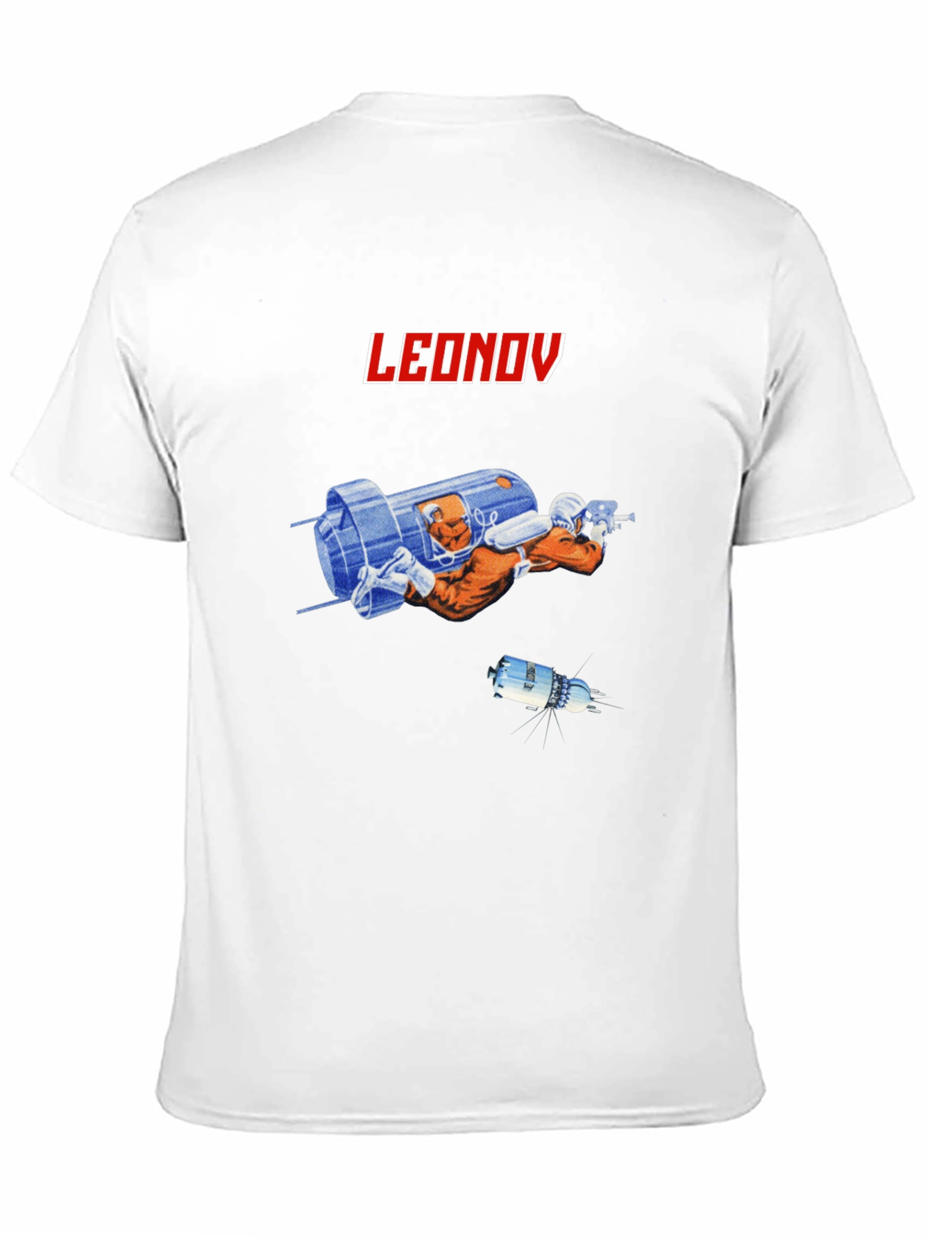 Leonov Space Explorer Black T-Shirt