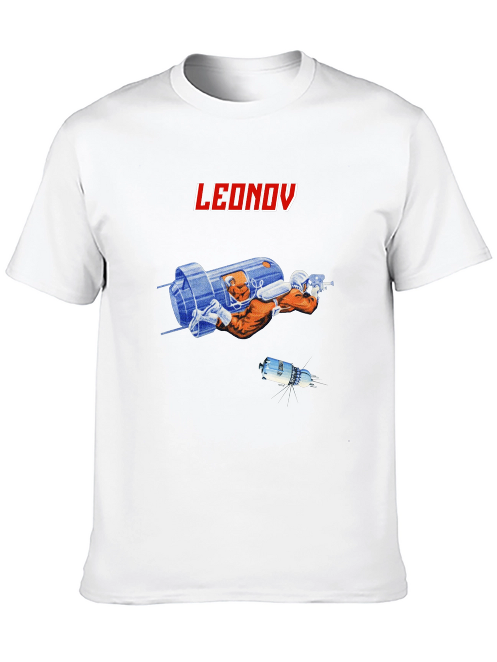 Leonov Space Explorer Black T-Shirt