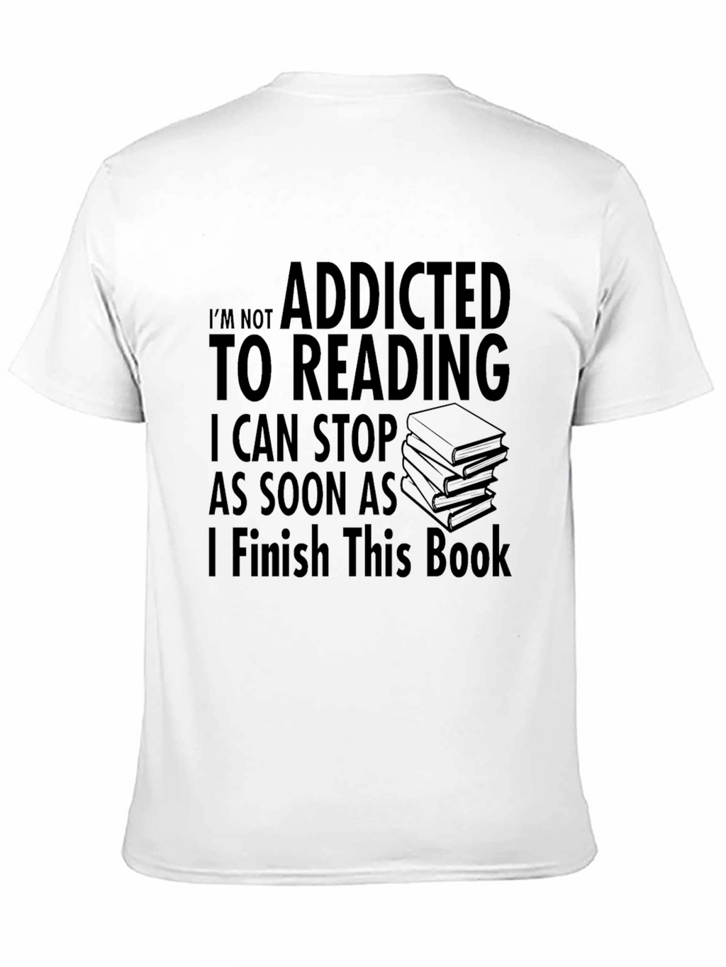 Addicted to Reading Graphic T-Shirt