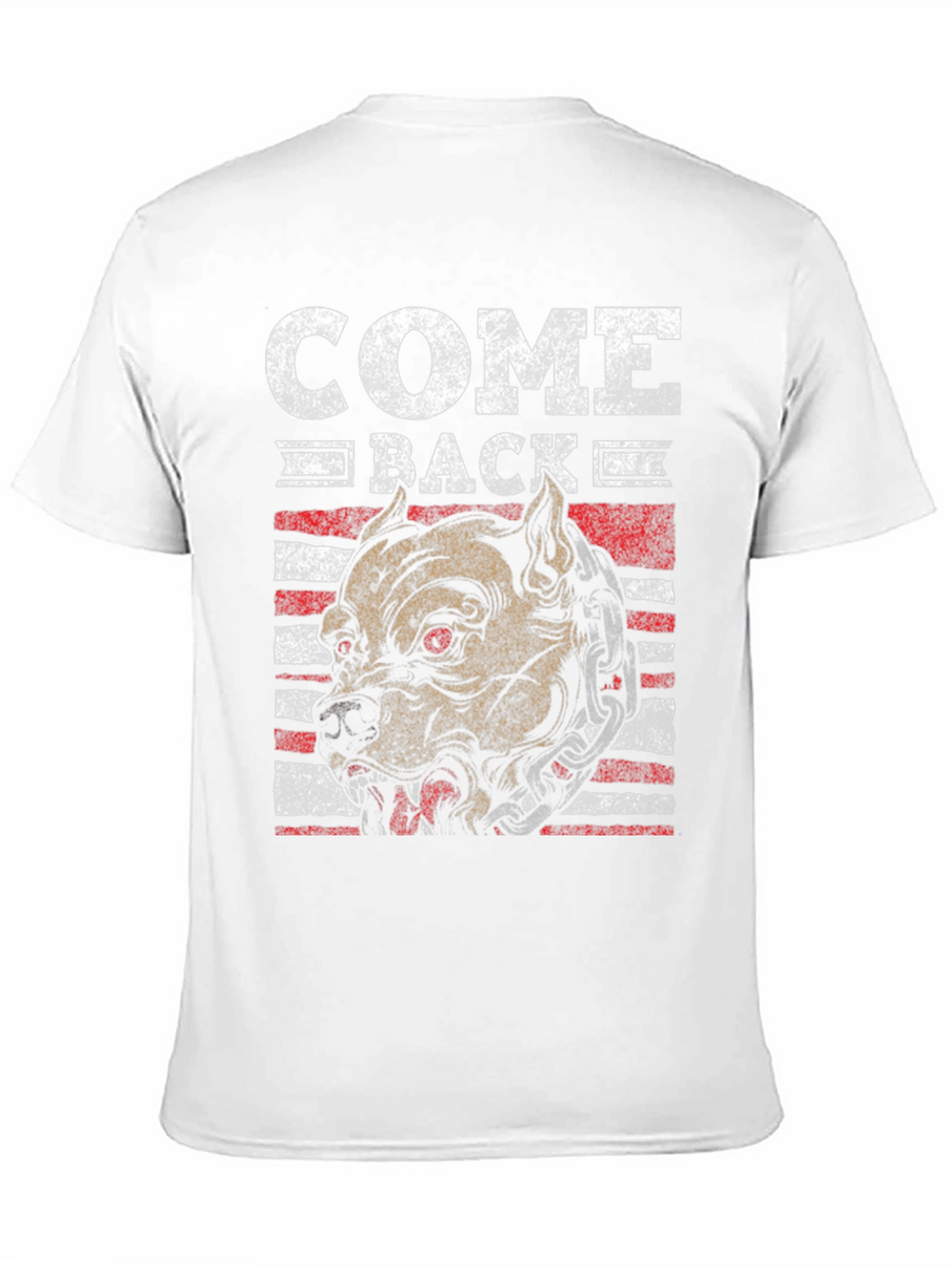 Come Back Graphic Tee - Pitbull Dog Design