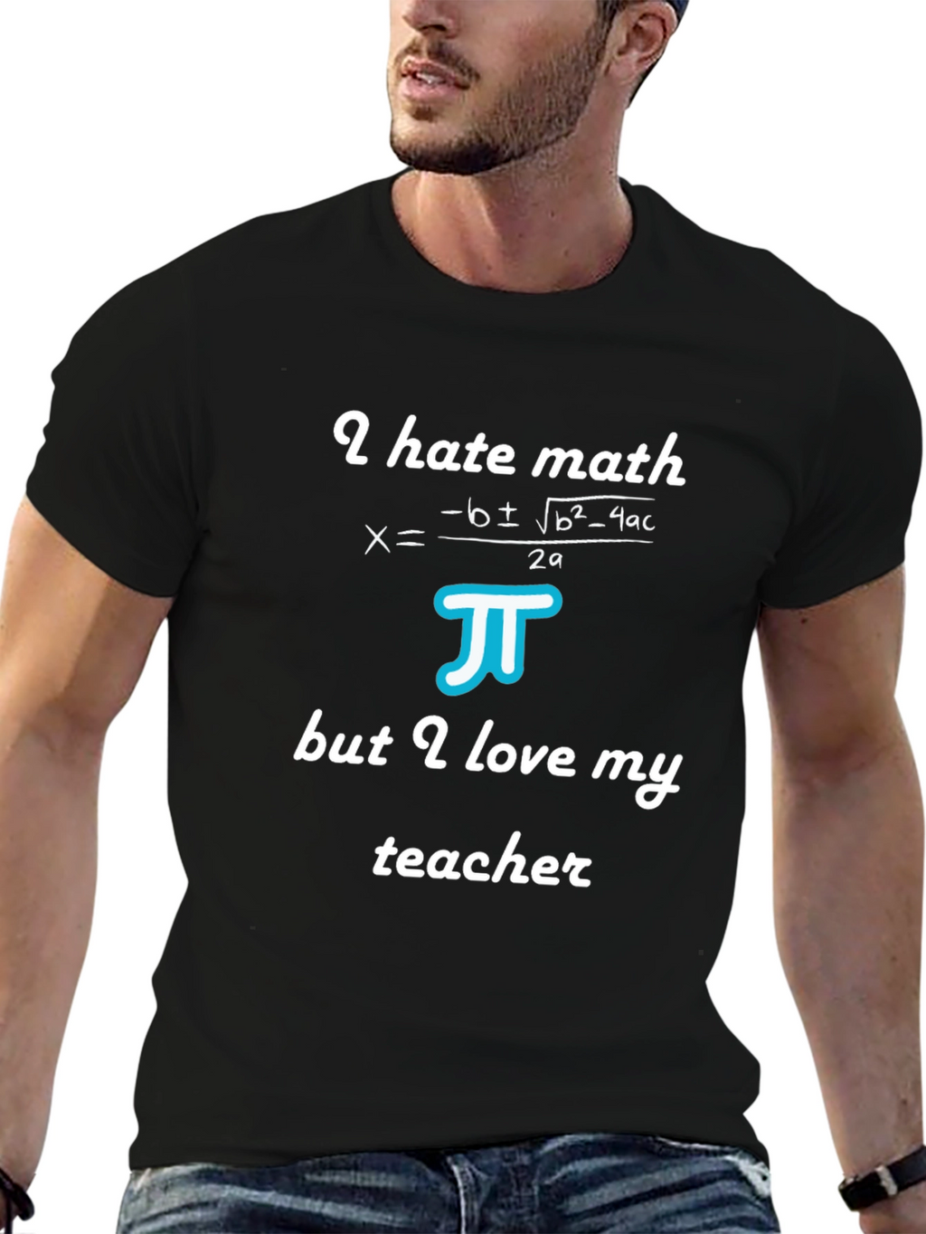 I Hate Math But Love My Teacher T-Shirt