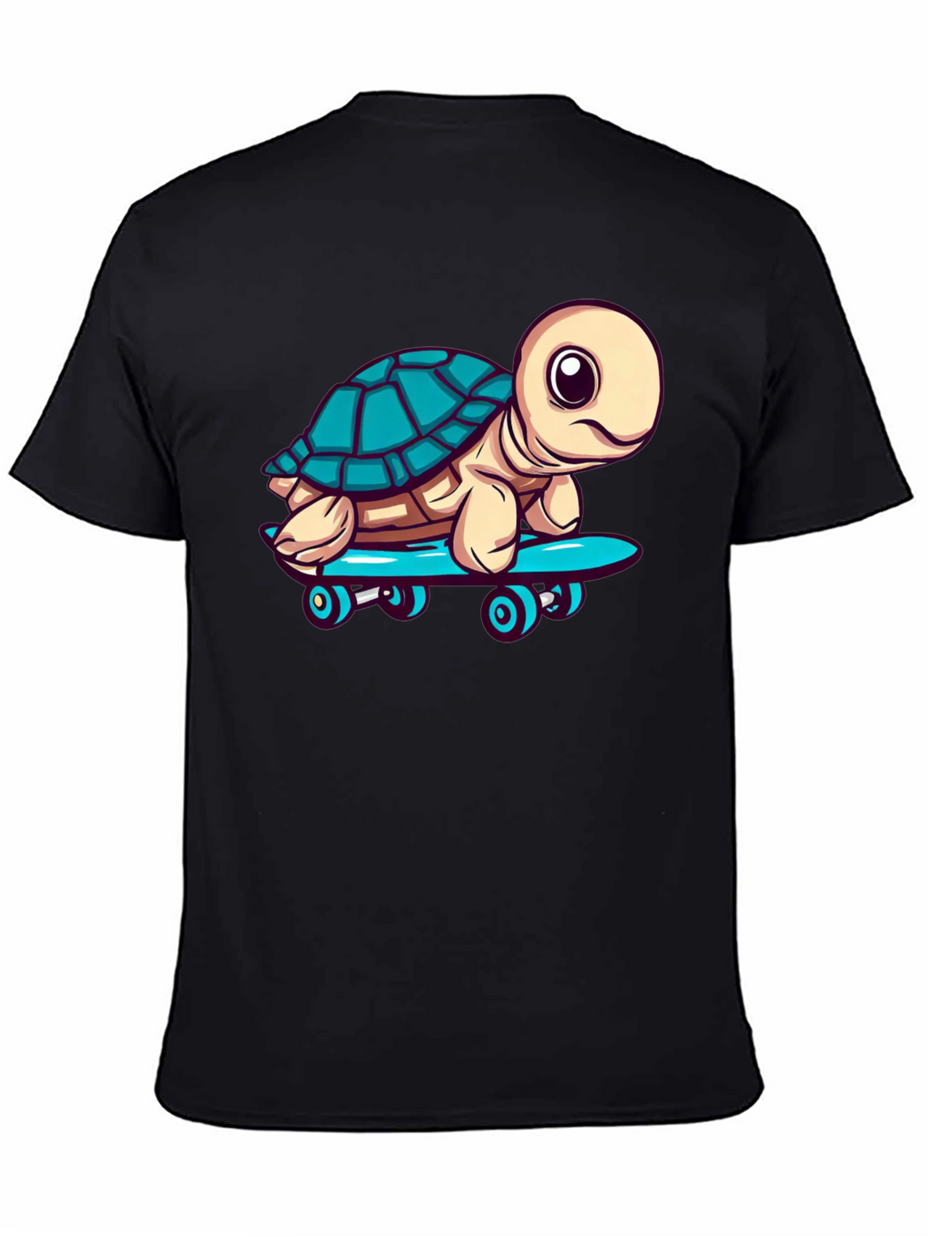 Turtle Skateboard Graphic T-Shirt