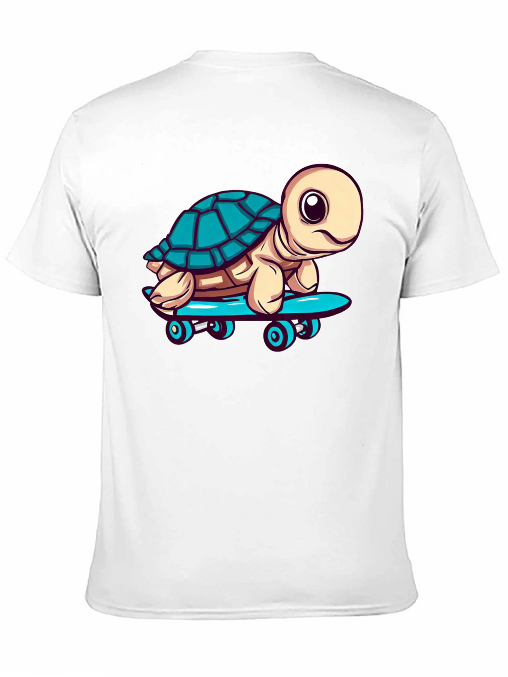 Turtle Skateboard Graphic T-Shirt