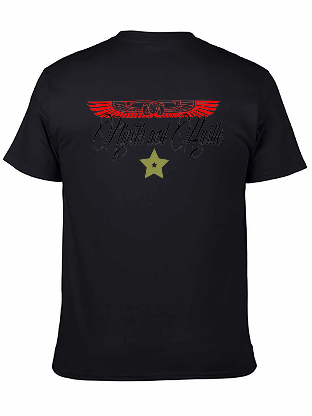 Ninth and Hustle Graphic Tee - Black