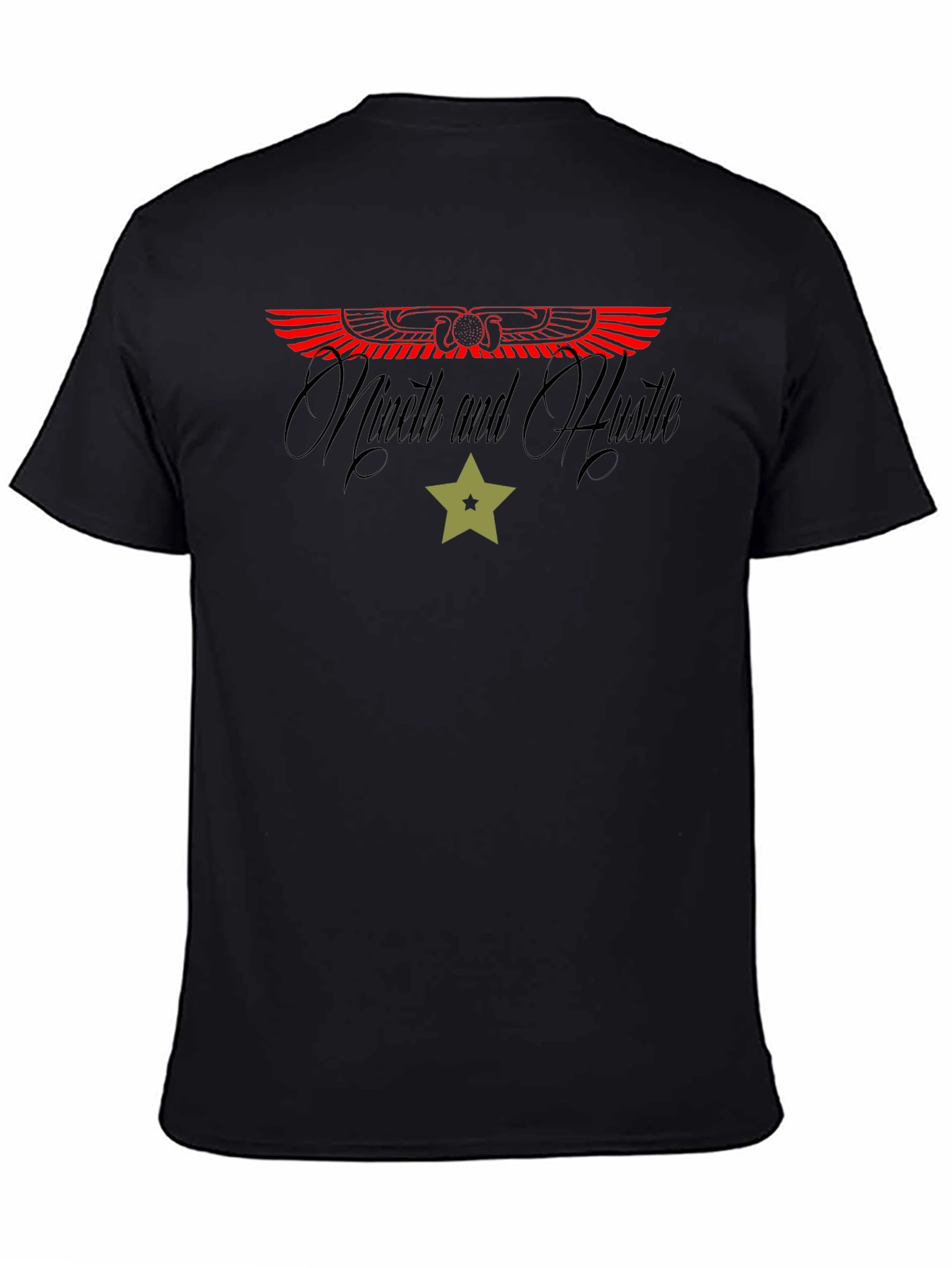 Ninth and Hustle Graphic Tee - Black