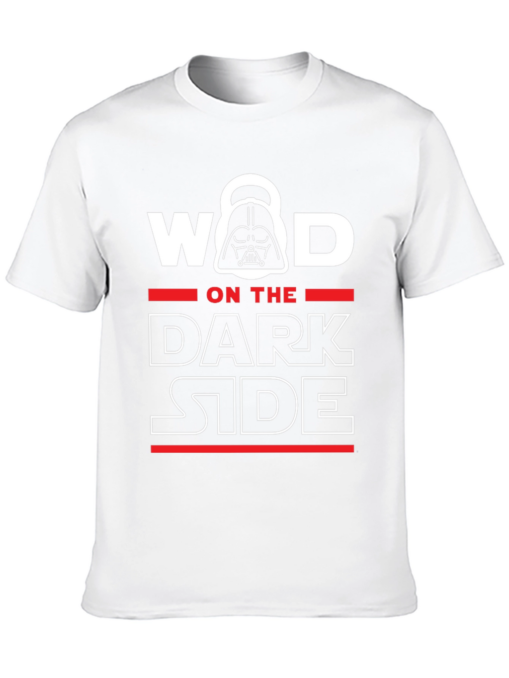 WOD on the Dark Side Mens Black Graphic Tee