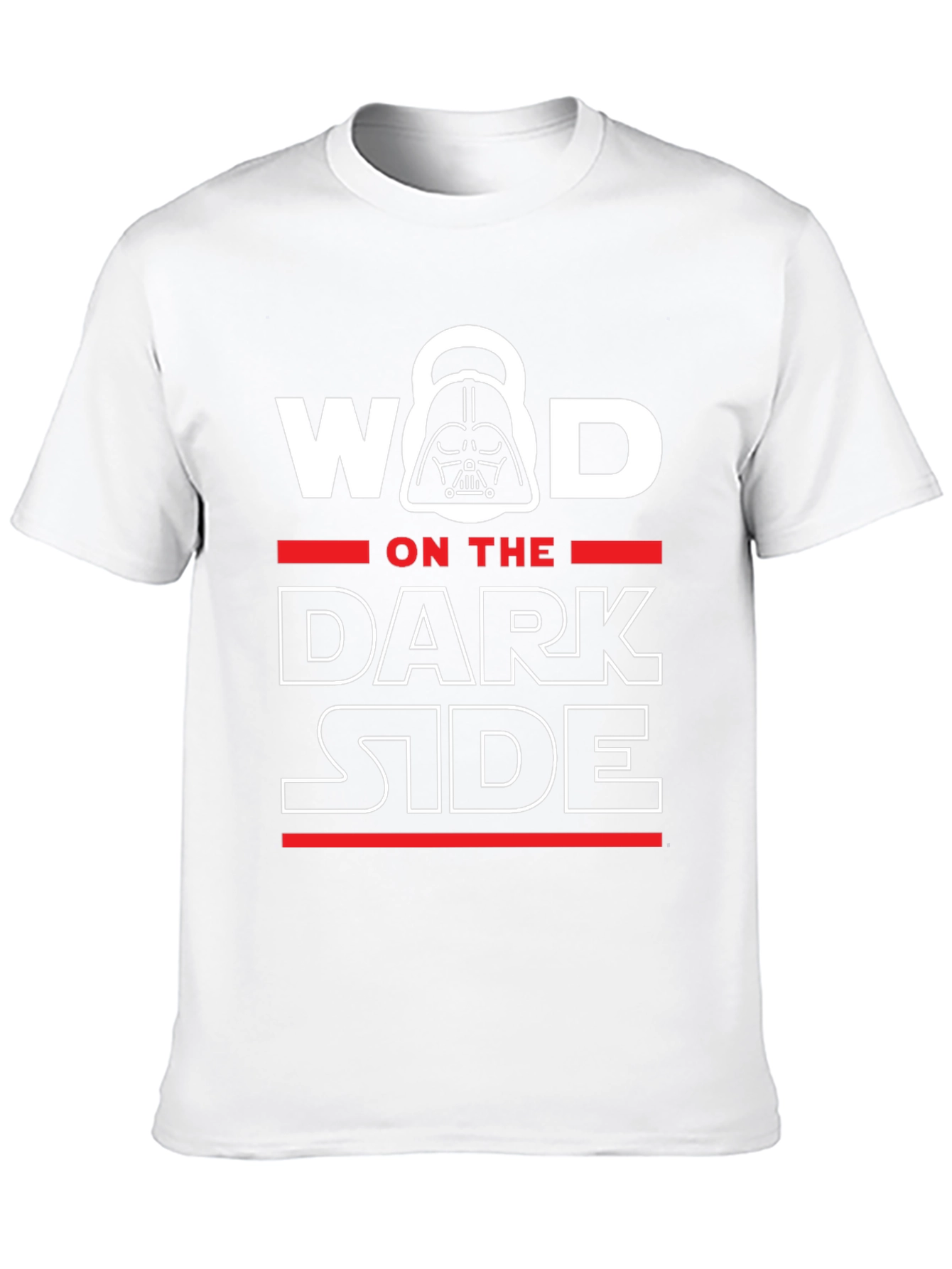 WOD on the Dark Side Mens Black Graphic Tee