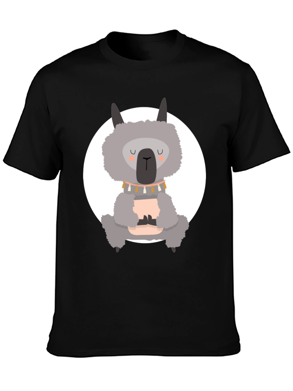 Meditating Llama Graphic Tee