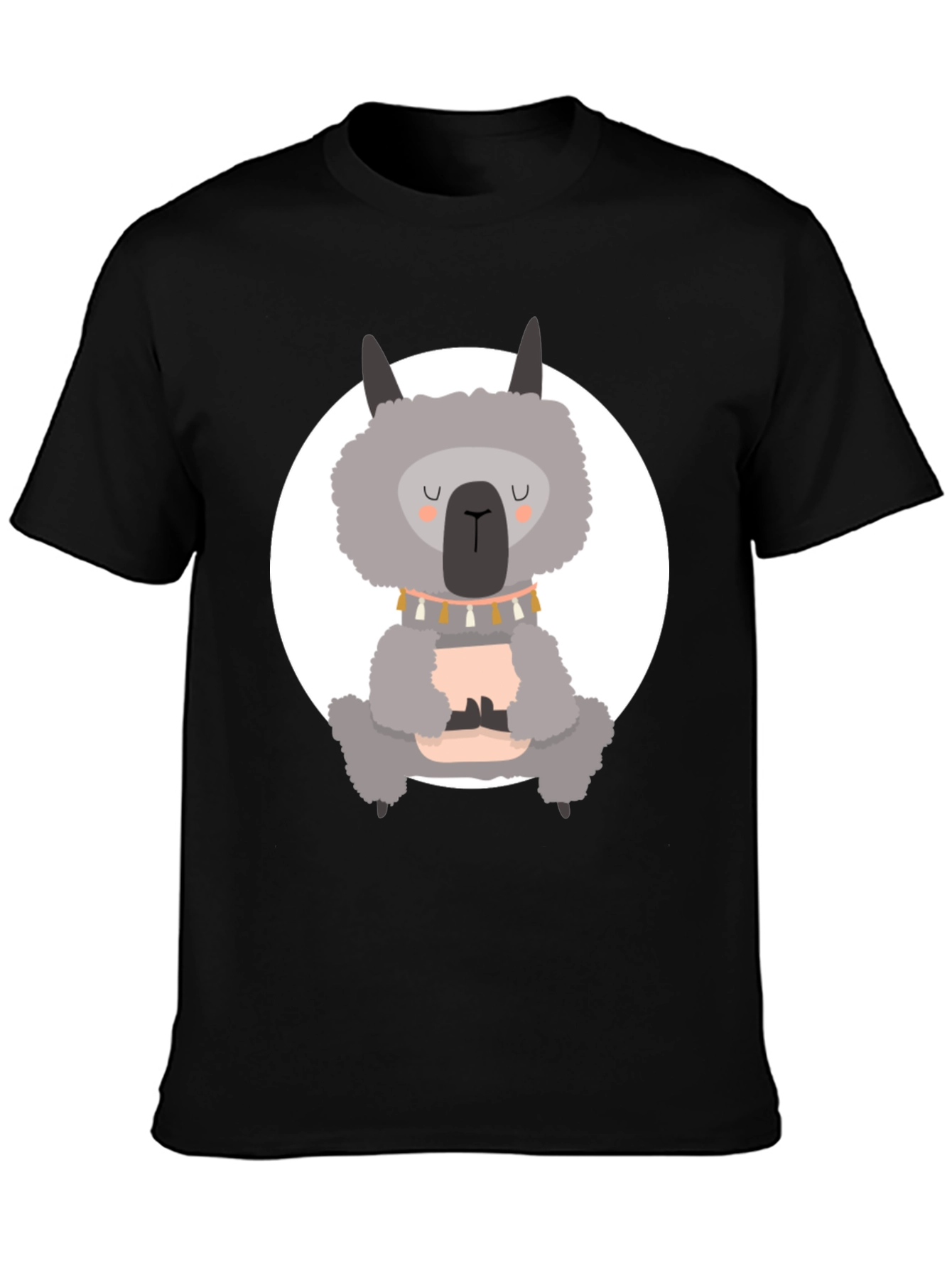 Meditating Llama Graphic Tee