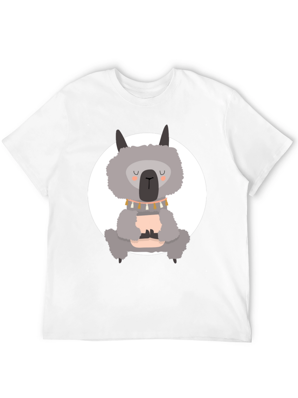 Meditating Llama Graphic Tee