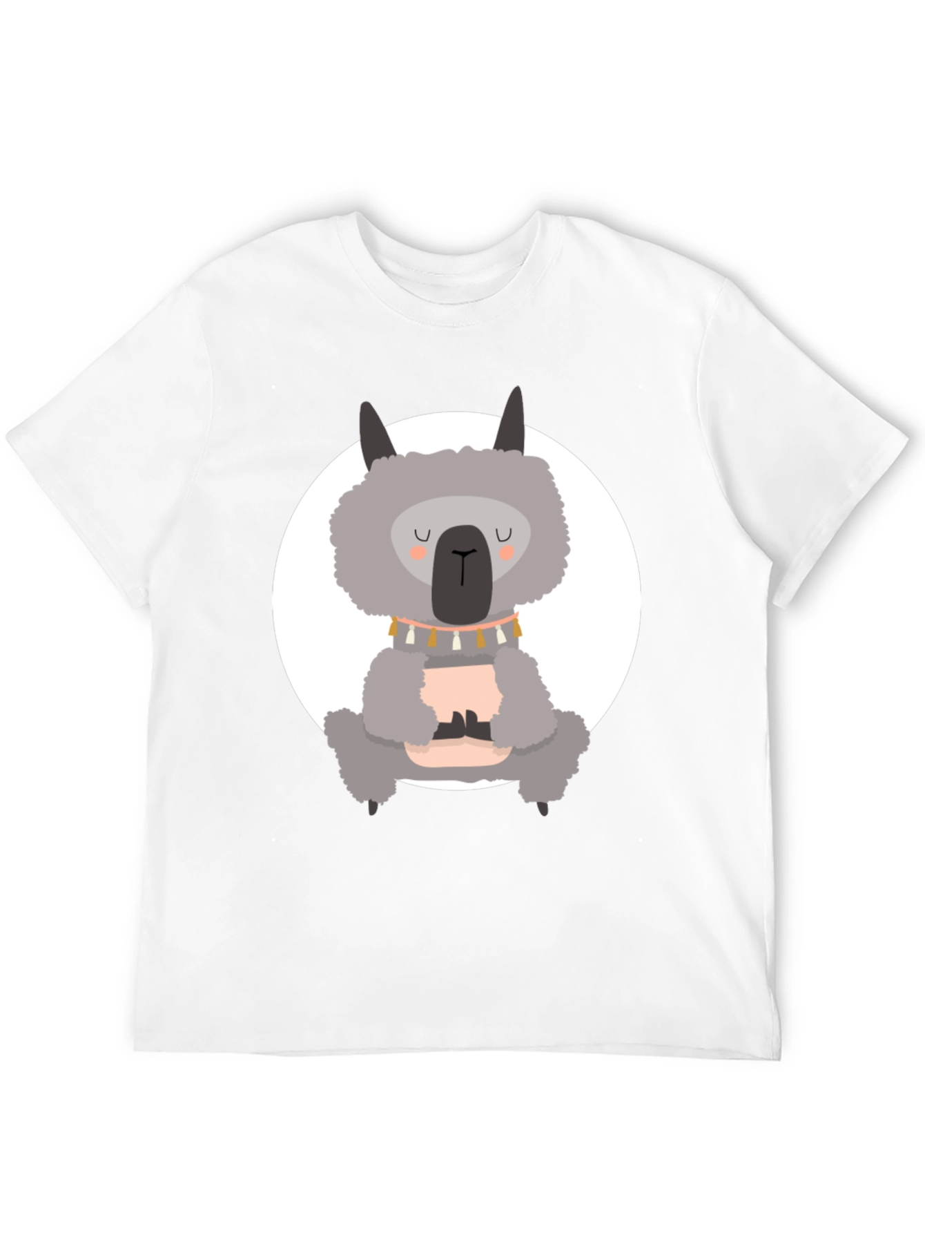 Meditating Llama Graphic Tee