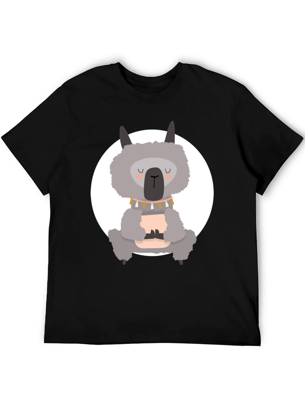 Meditating Llama Graphic Tee