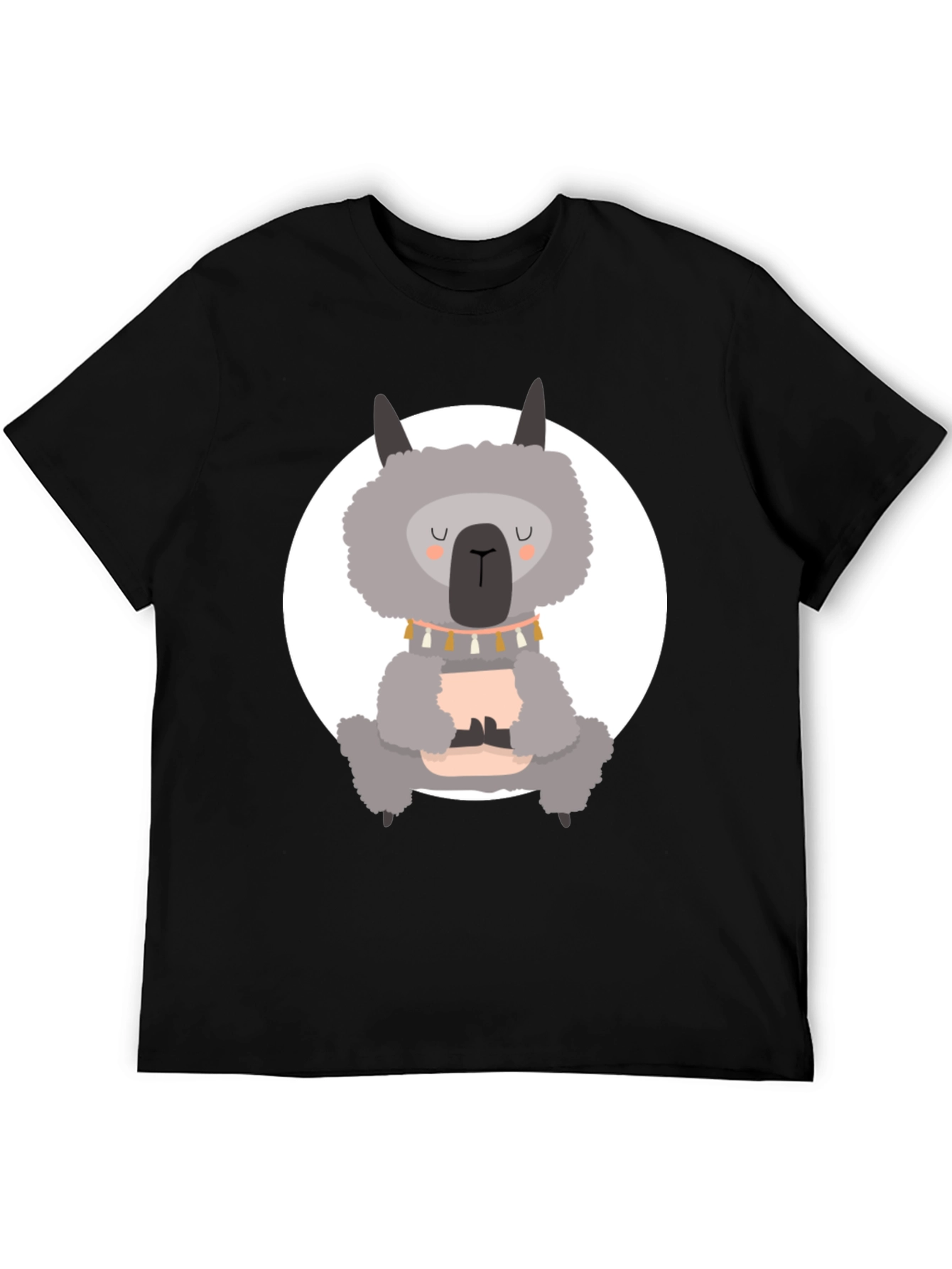 Meditating Llama Graphic Tee