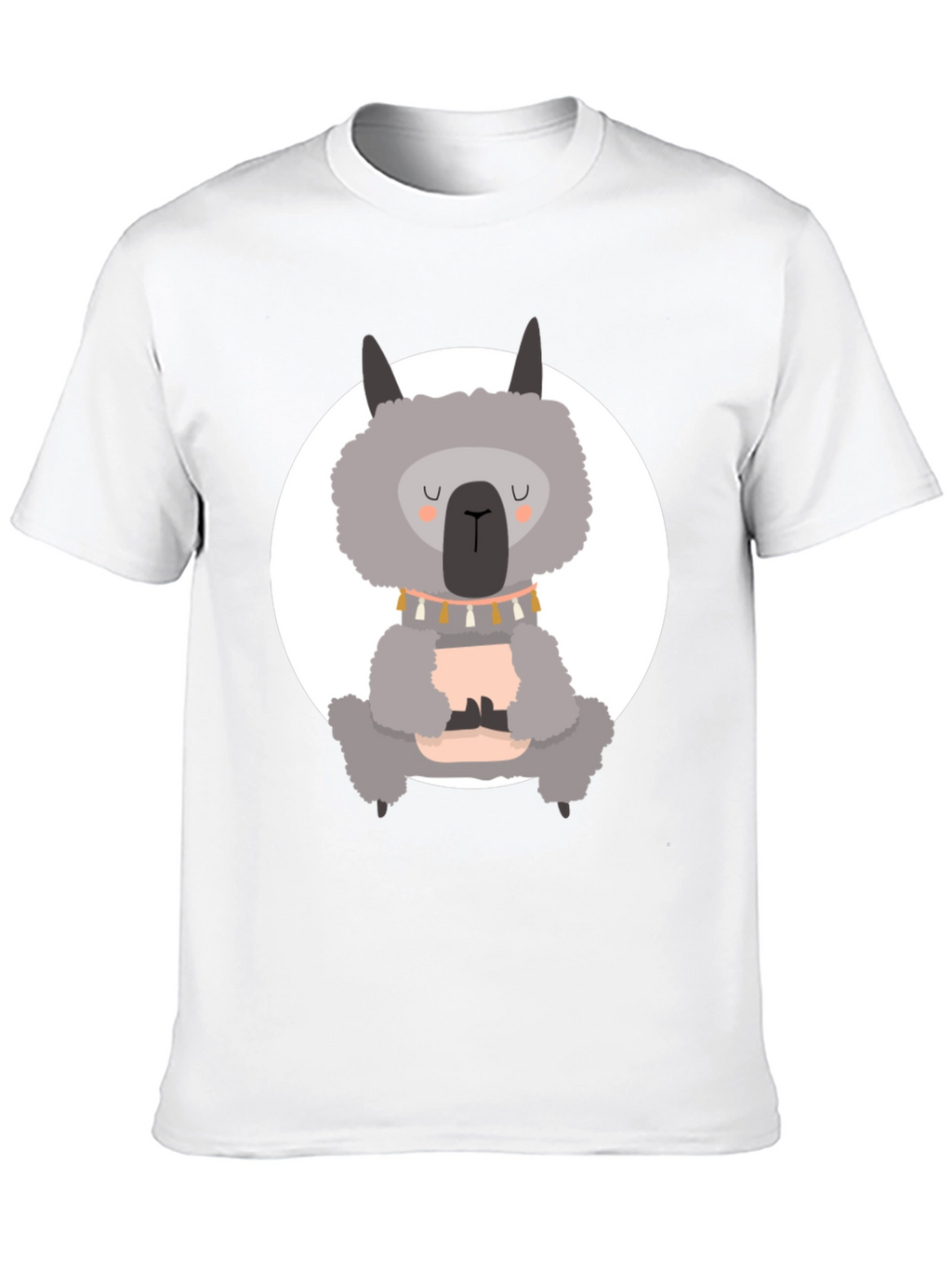 Meditating Llama Graphic Tee