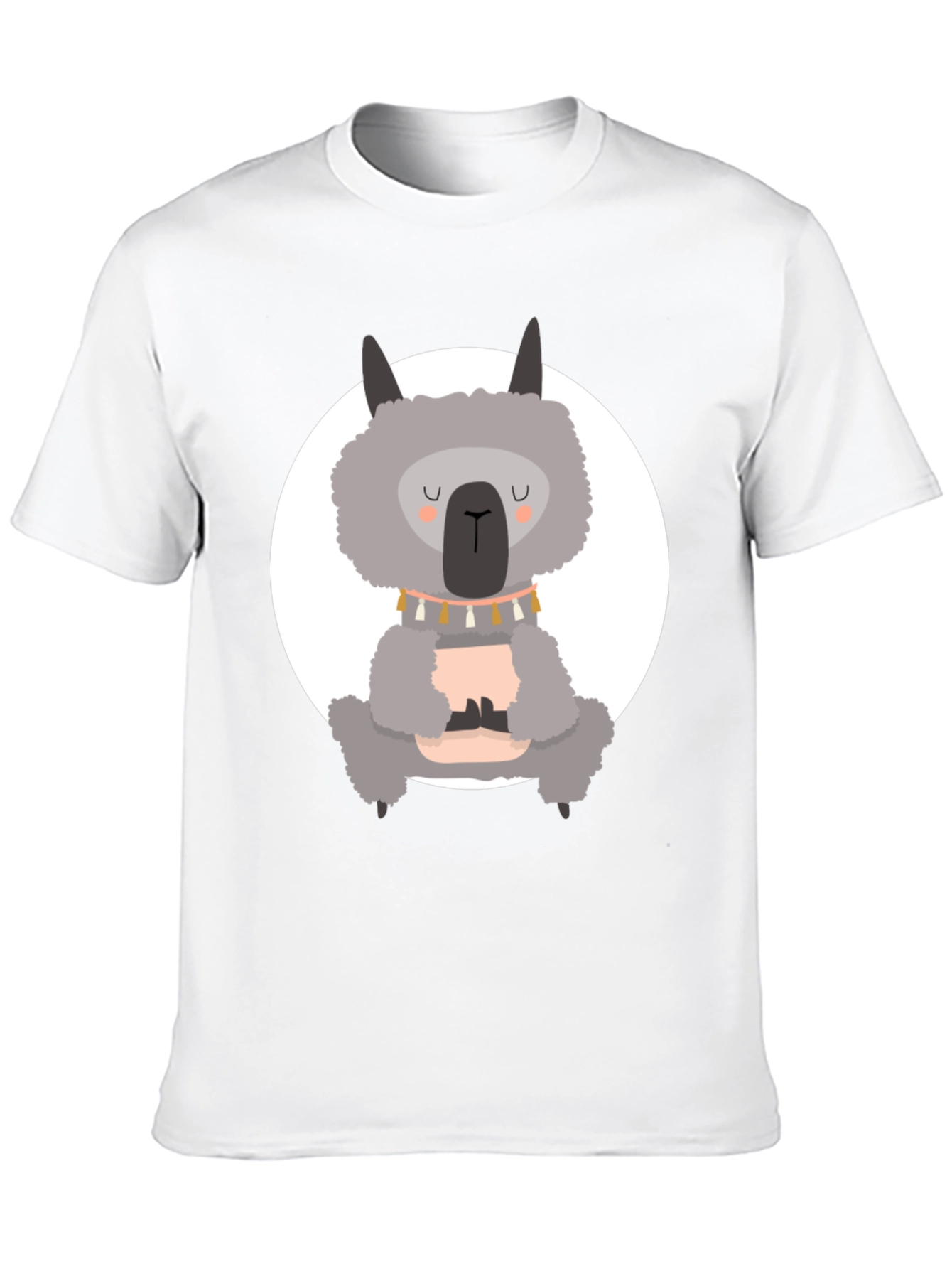 Meditating Llama Graphic Tee
