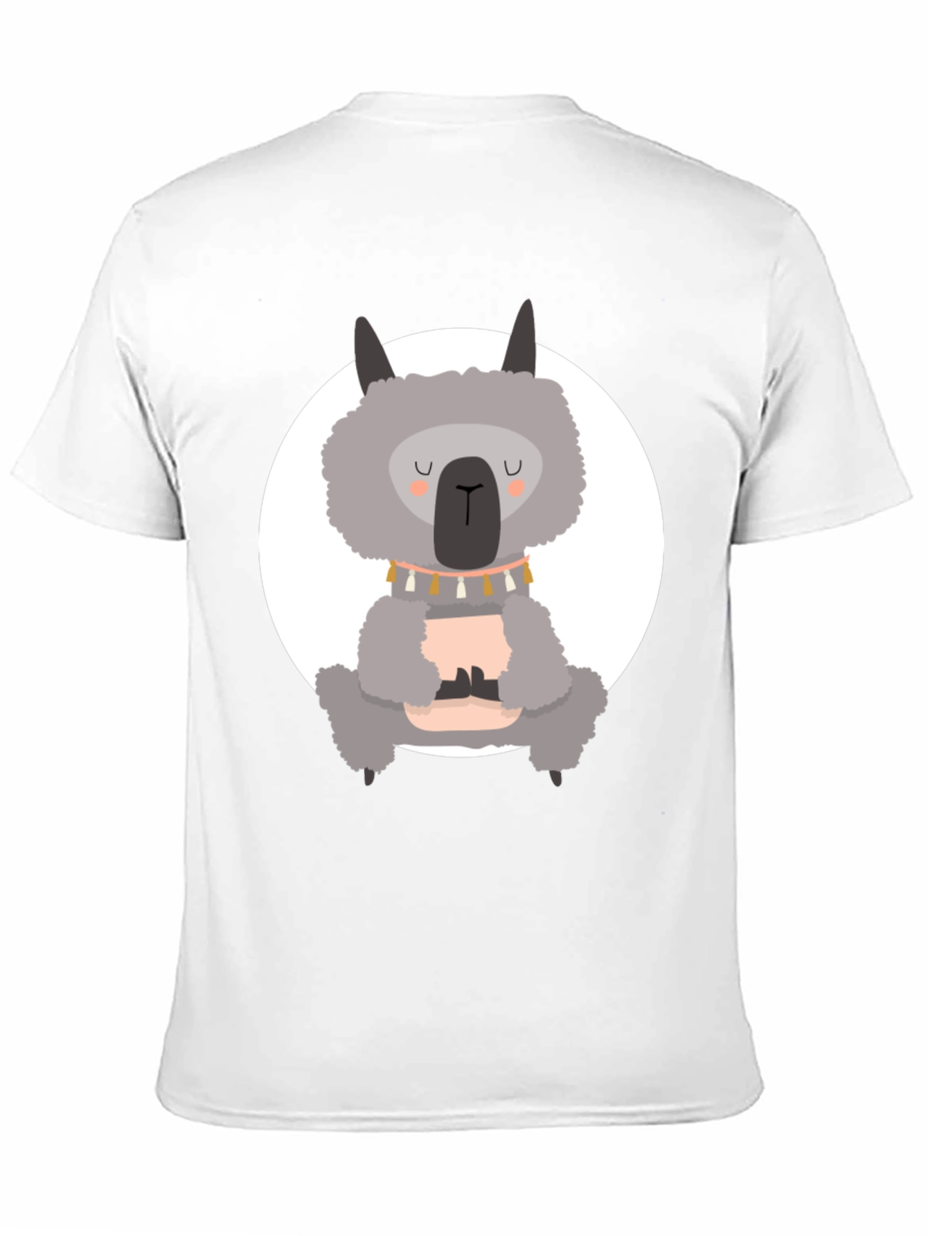 Meditating Llama Graphic Tee