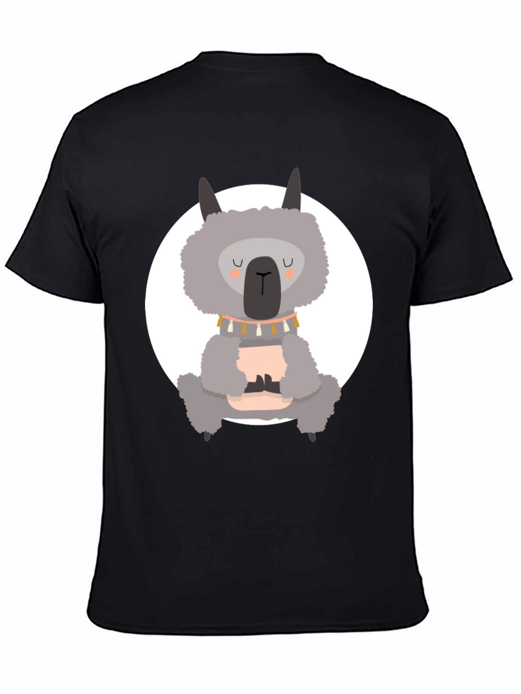 Meditating Llama Graphic Tee