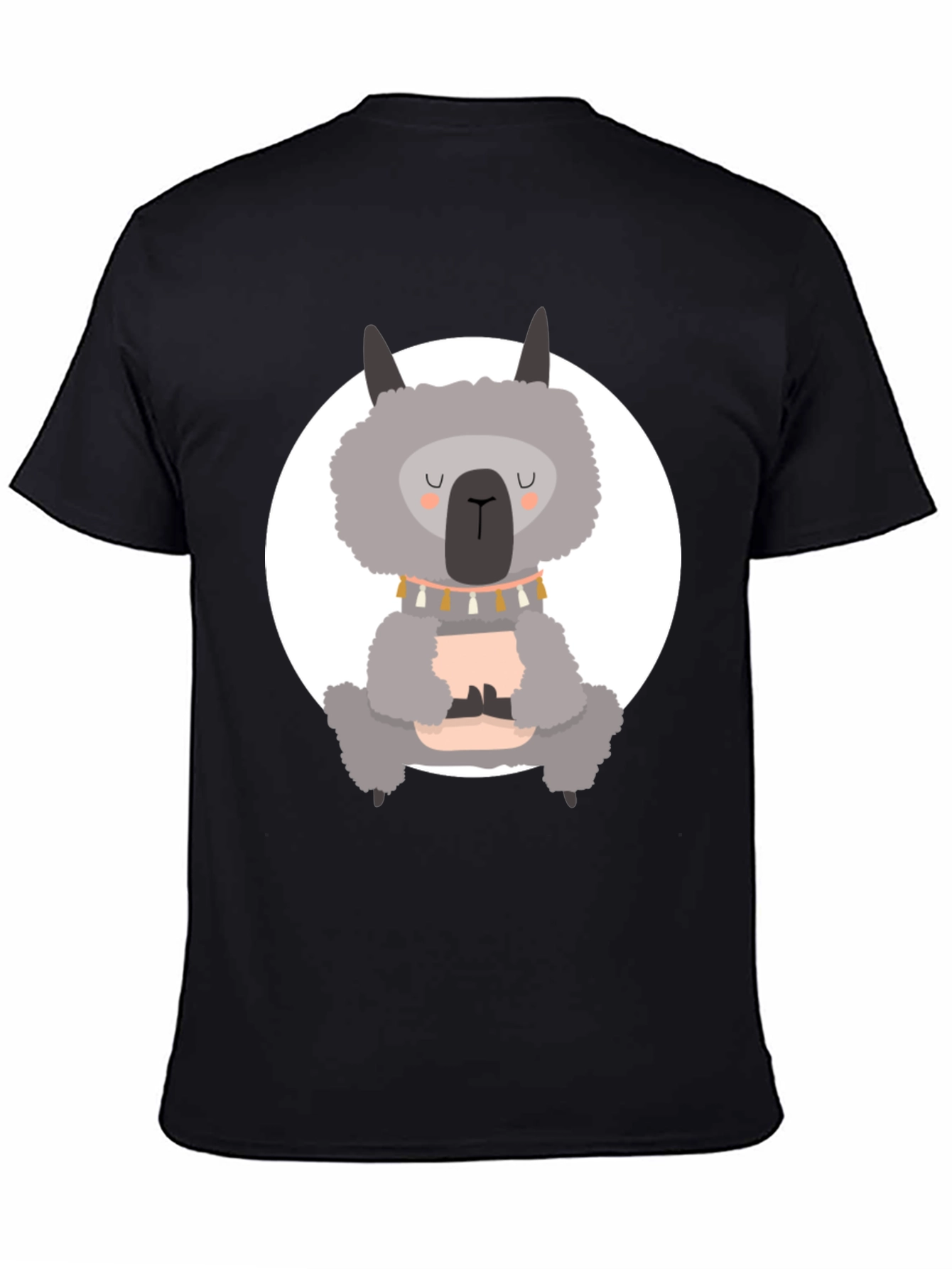 Meditating Llama Graphic Tee