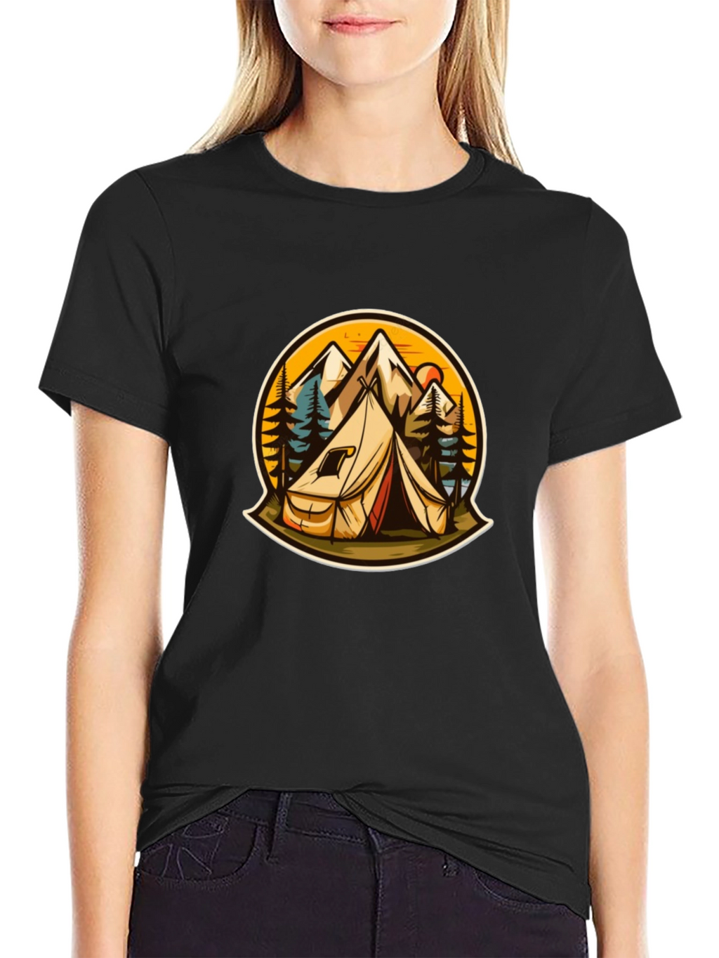 Camping Adventure Graphic Tee
