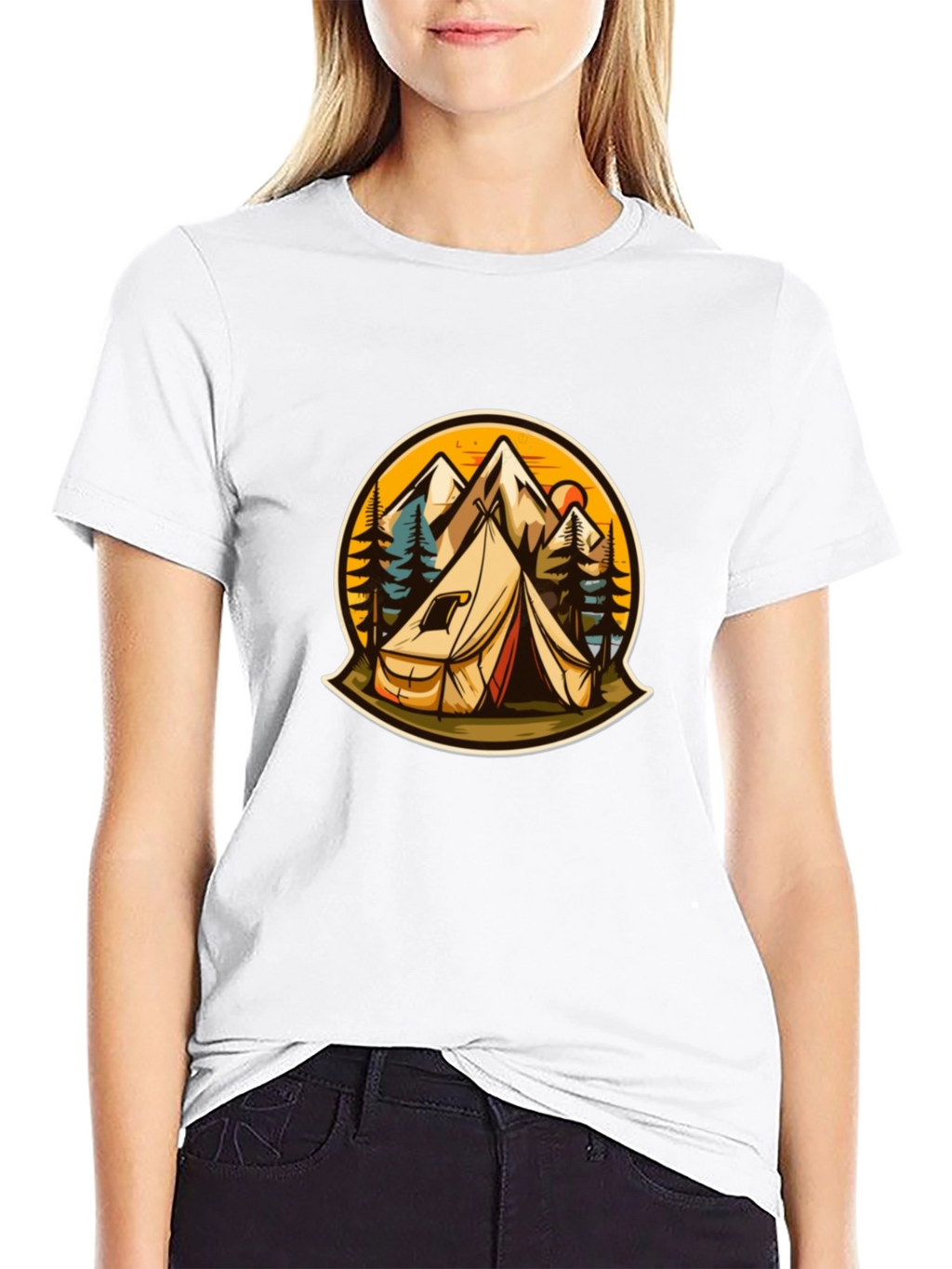Camping Adventure Graphic Tee