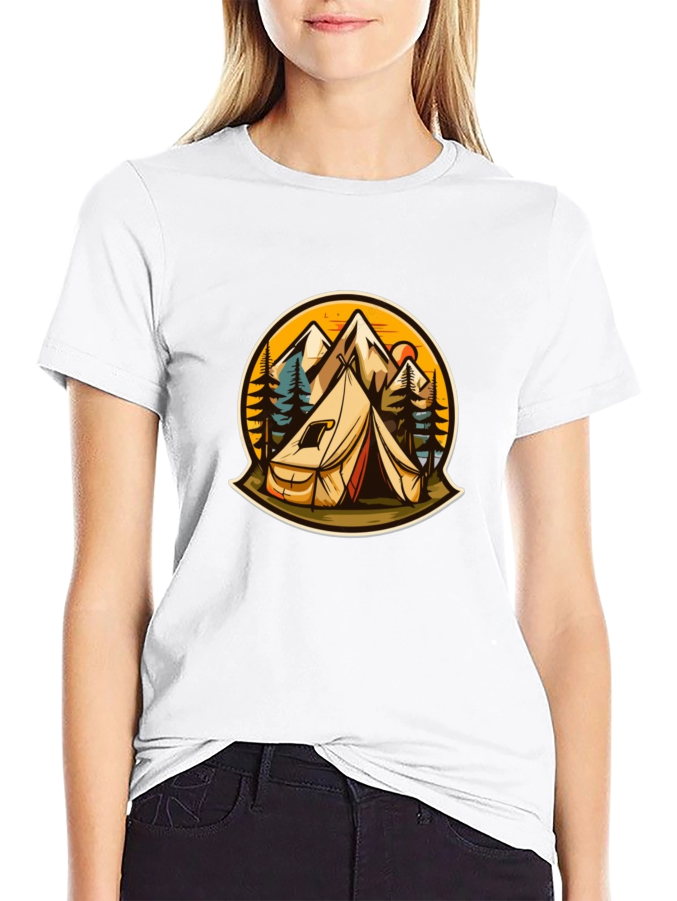 Camping Adventure Graphic Tee