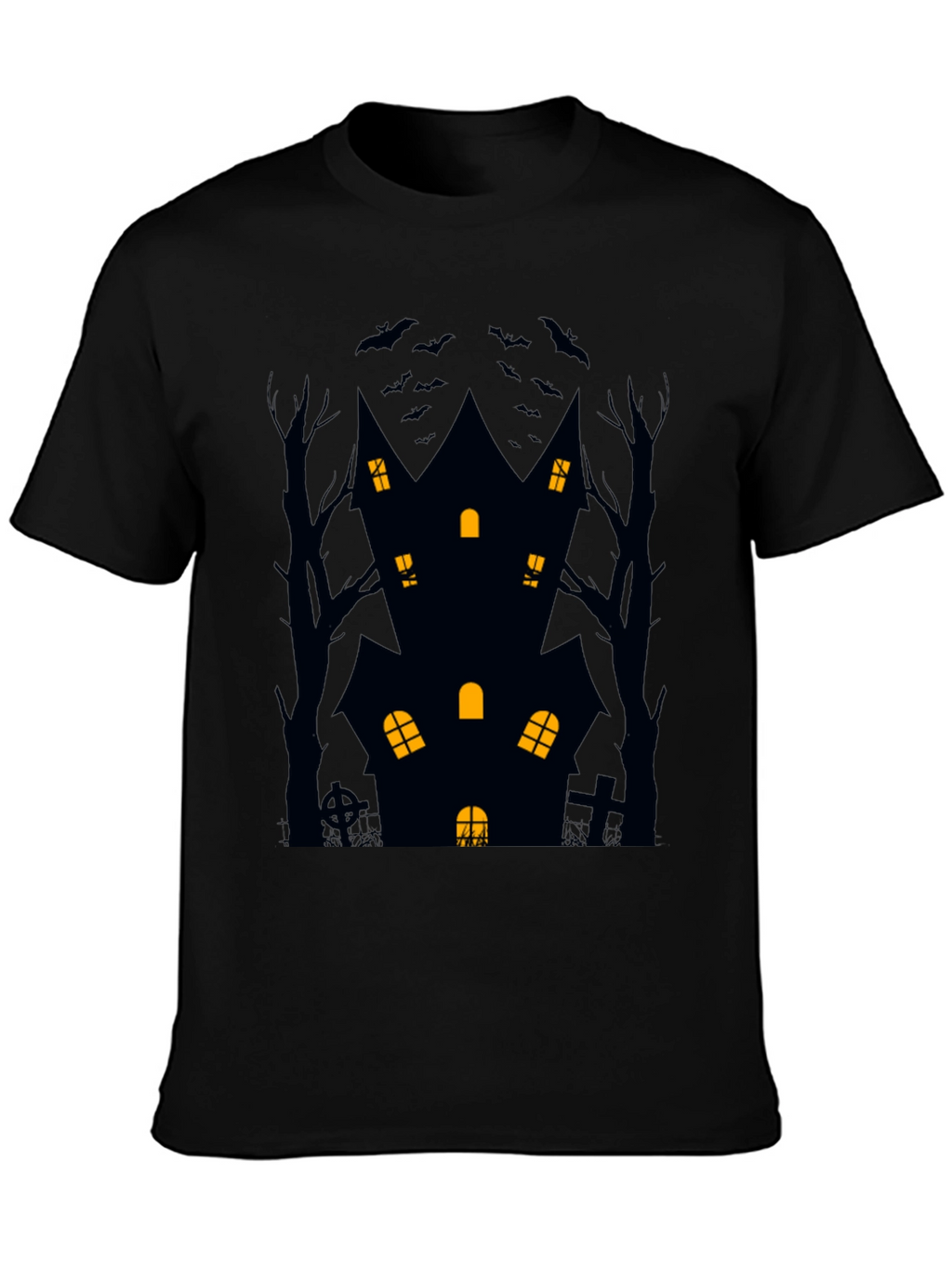 Haunted House Halloween T-Shirt