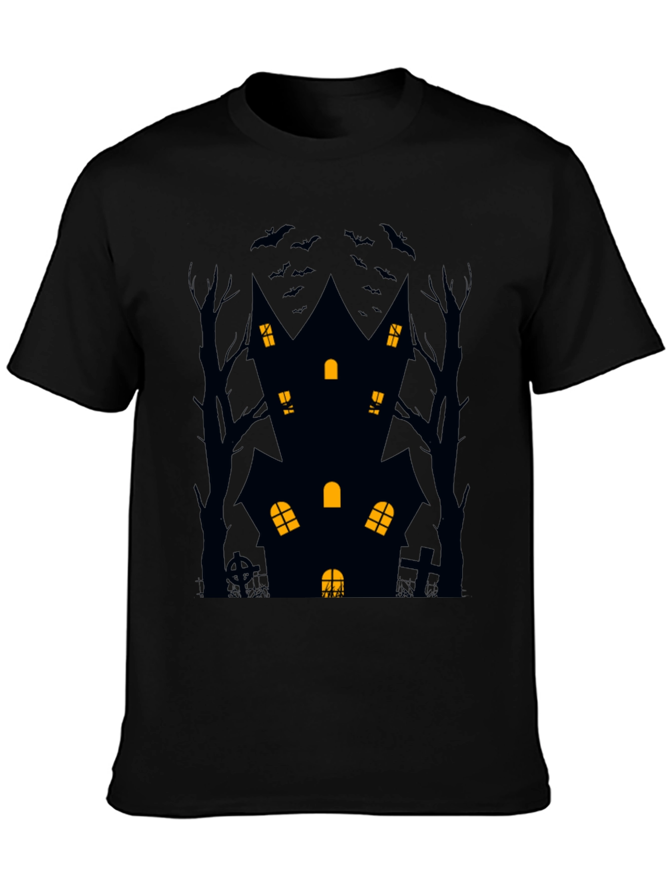 Haunted House Halloween T-Shirt