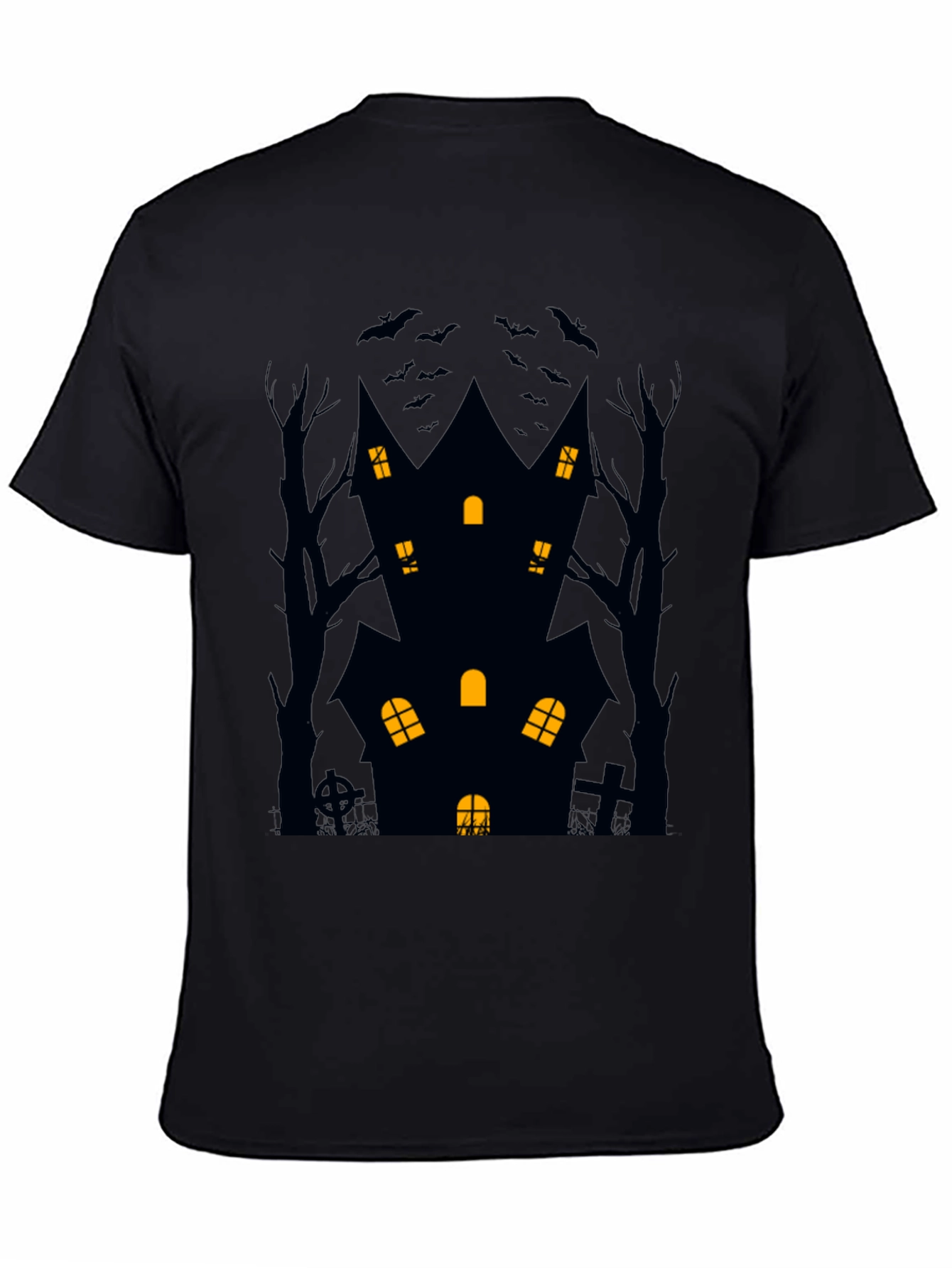 Haunted House Halloween T-Shirt