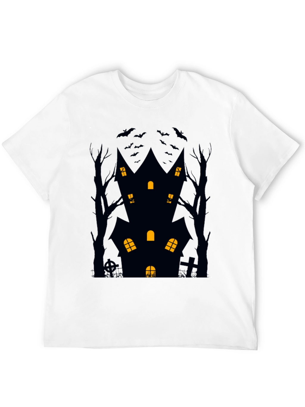 Haunted House Halloween T-Shirt