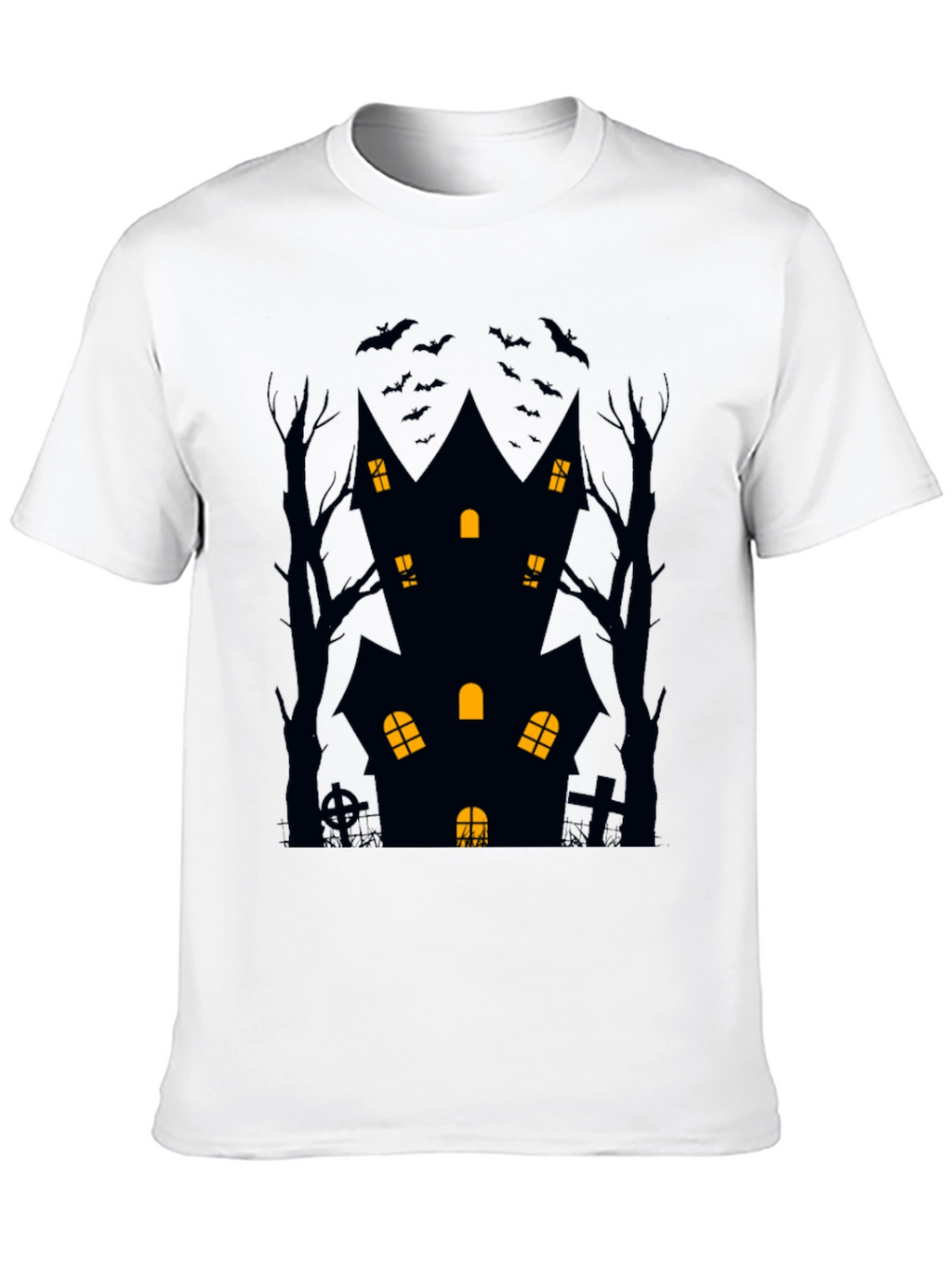 Haunted House Halloween T-Shirt