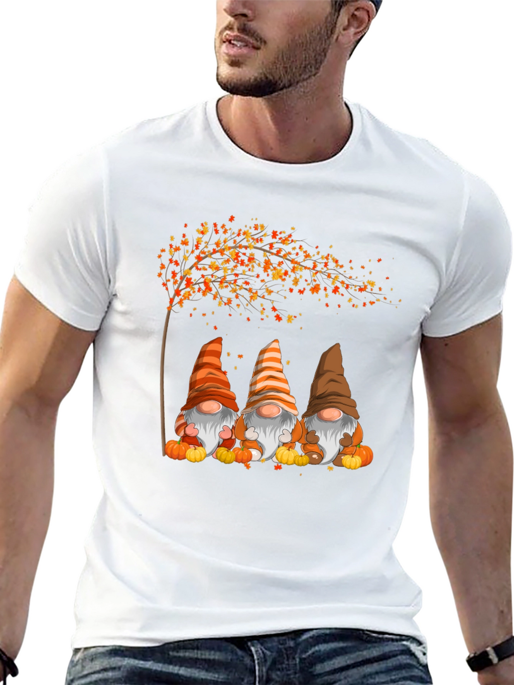 Fall Gnomes T-Shirt - Autumn Harvest