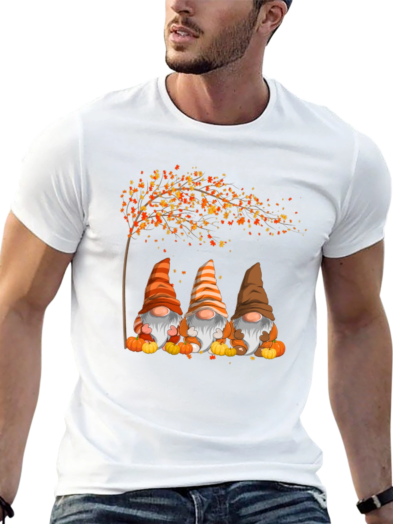 Fall Gnomes T-Shirt - Autumn Harvest