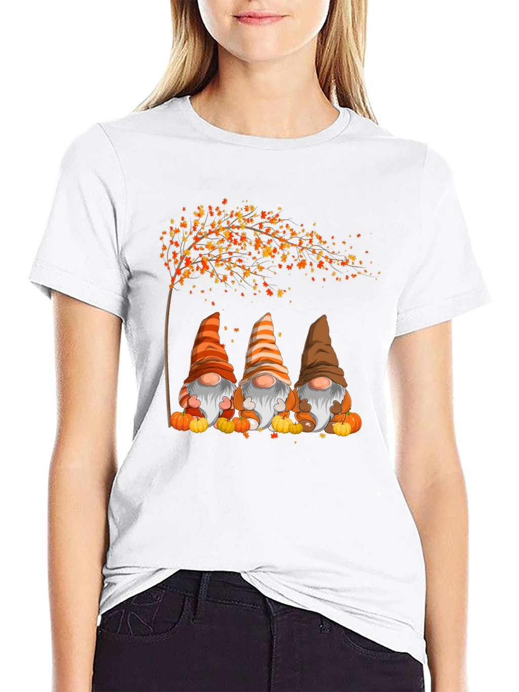 Fall Gnomes T-Shirt - Autumn Harvest