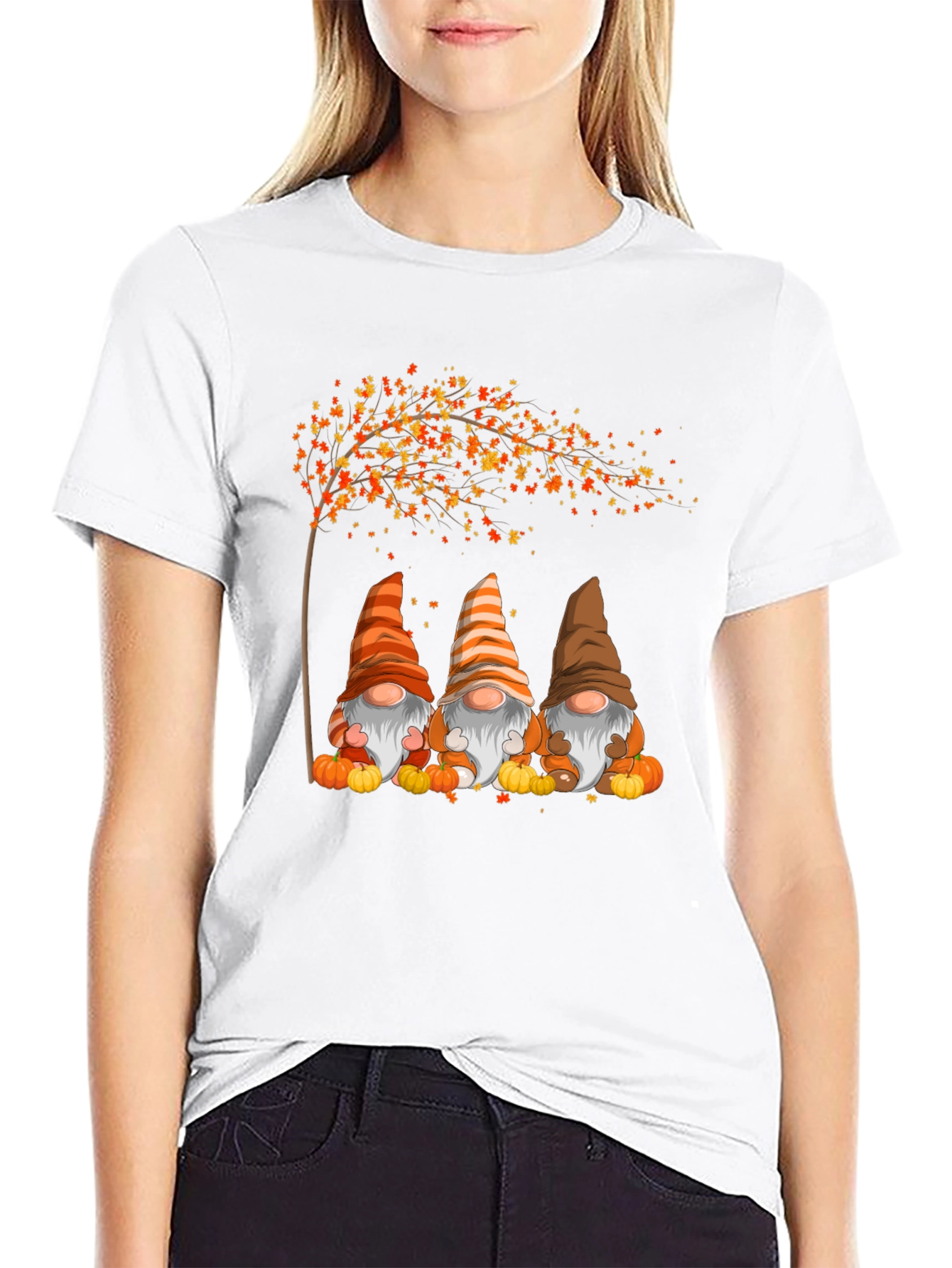 Fall Gnomes T-Shirt - Autumn Harvest
