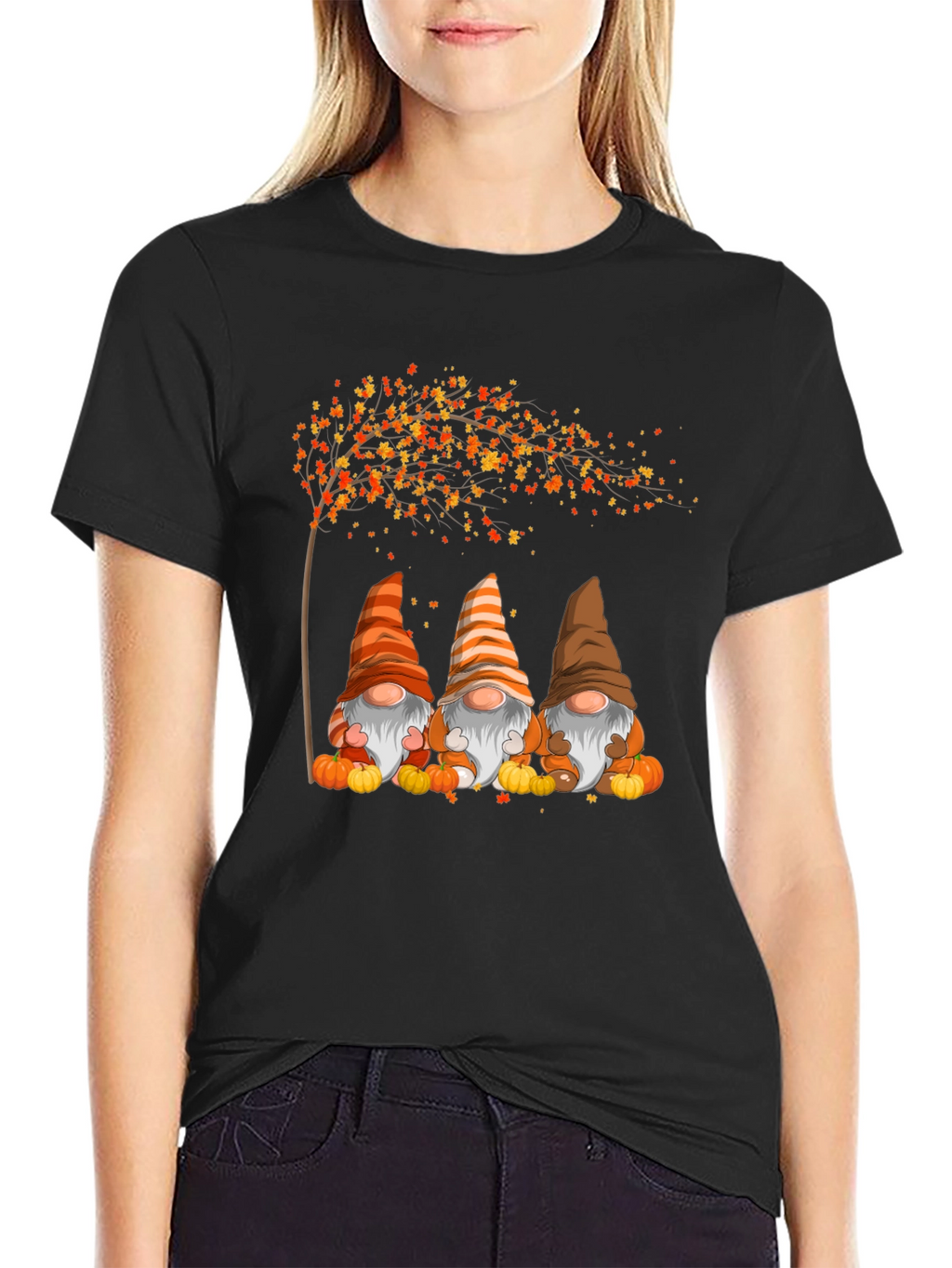 Fall Gnomes T-Shirt - Autumn Harvest