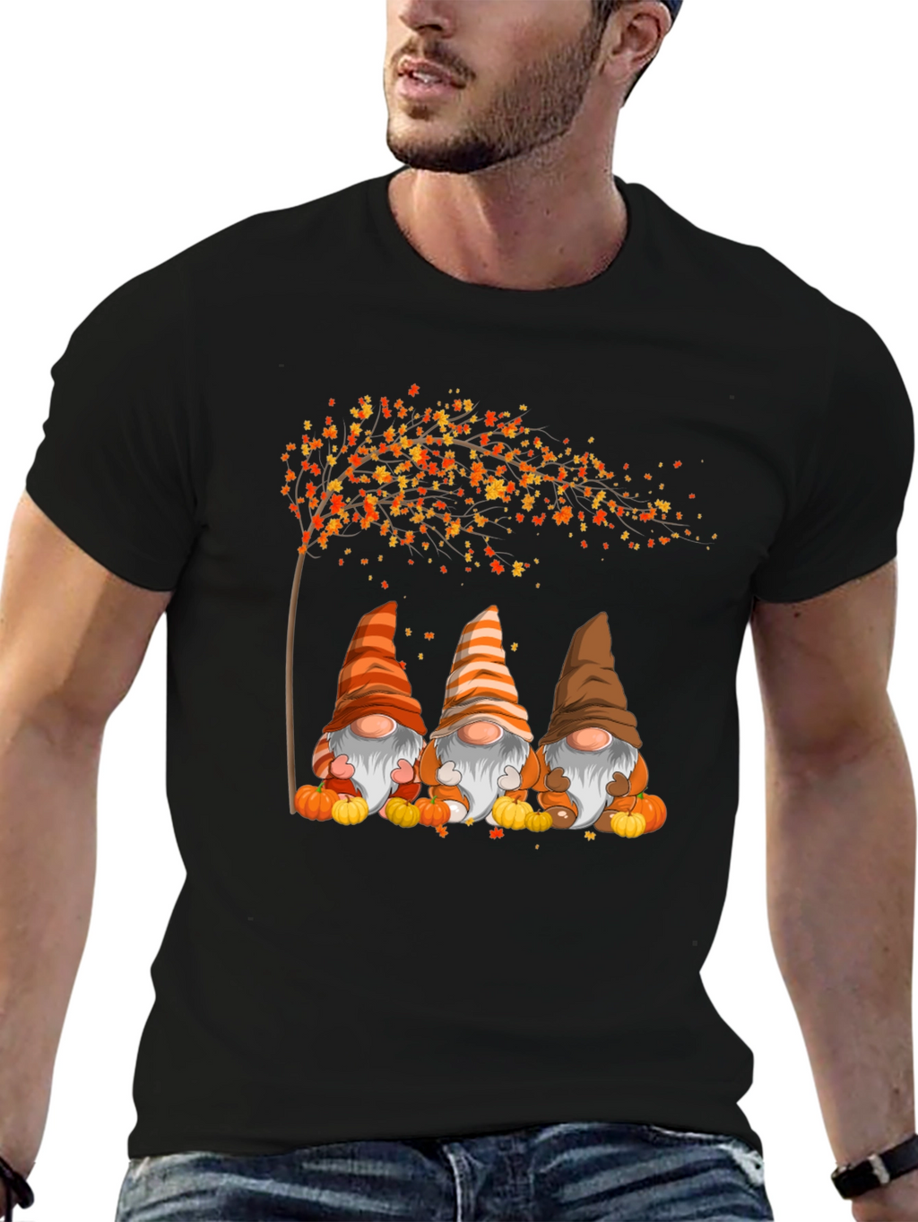 Fall Gnomes T-Shirt - Autumn Harvest