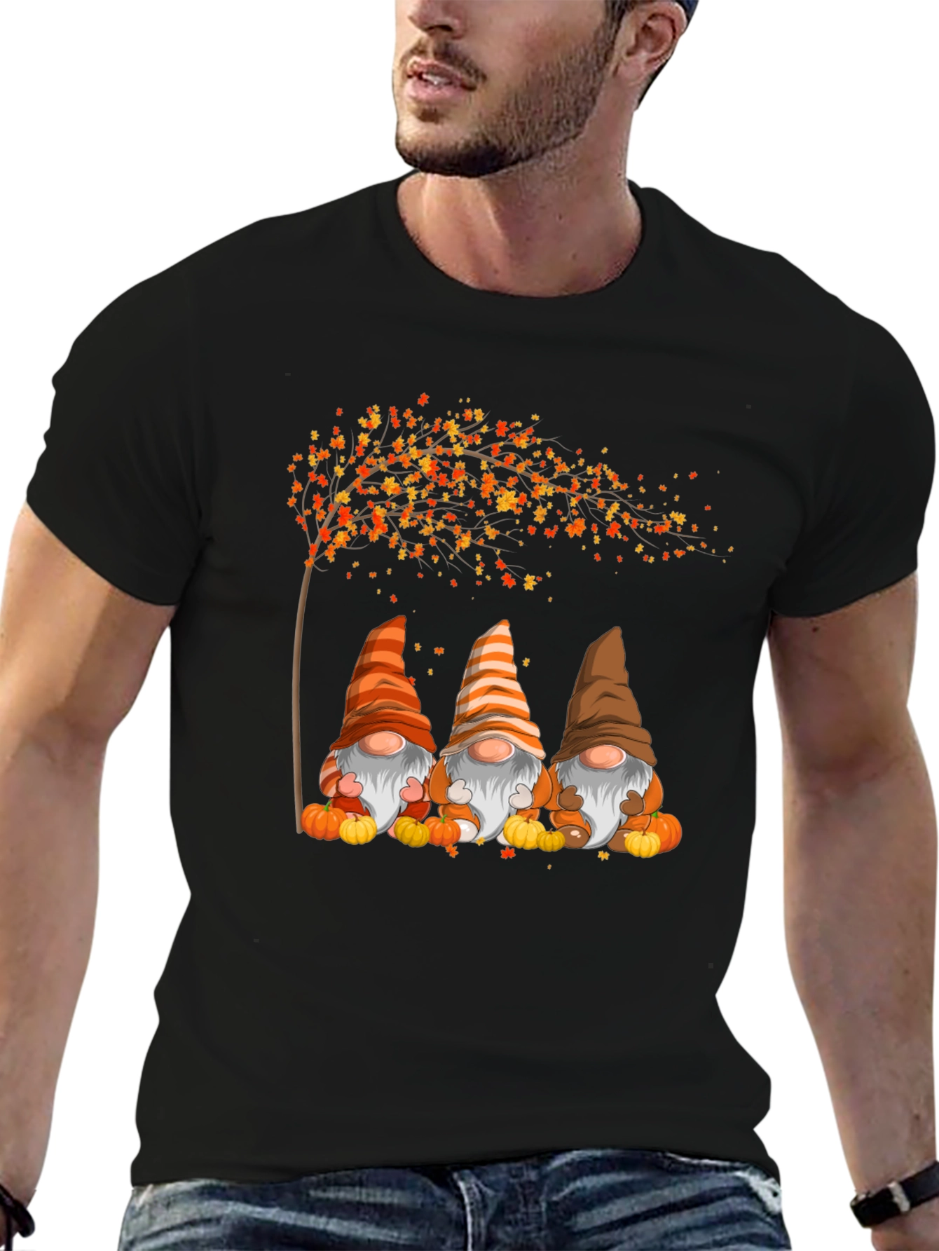 Fall Gnomes T-Shirt - Autumn Harvest