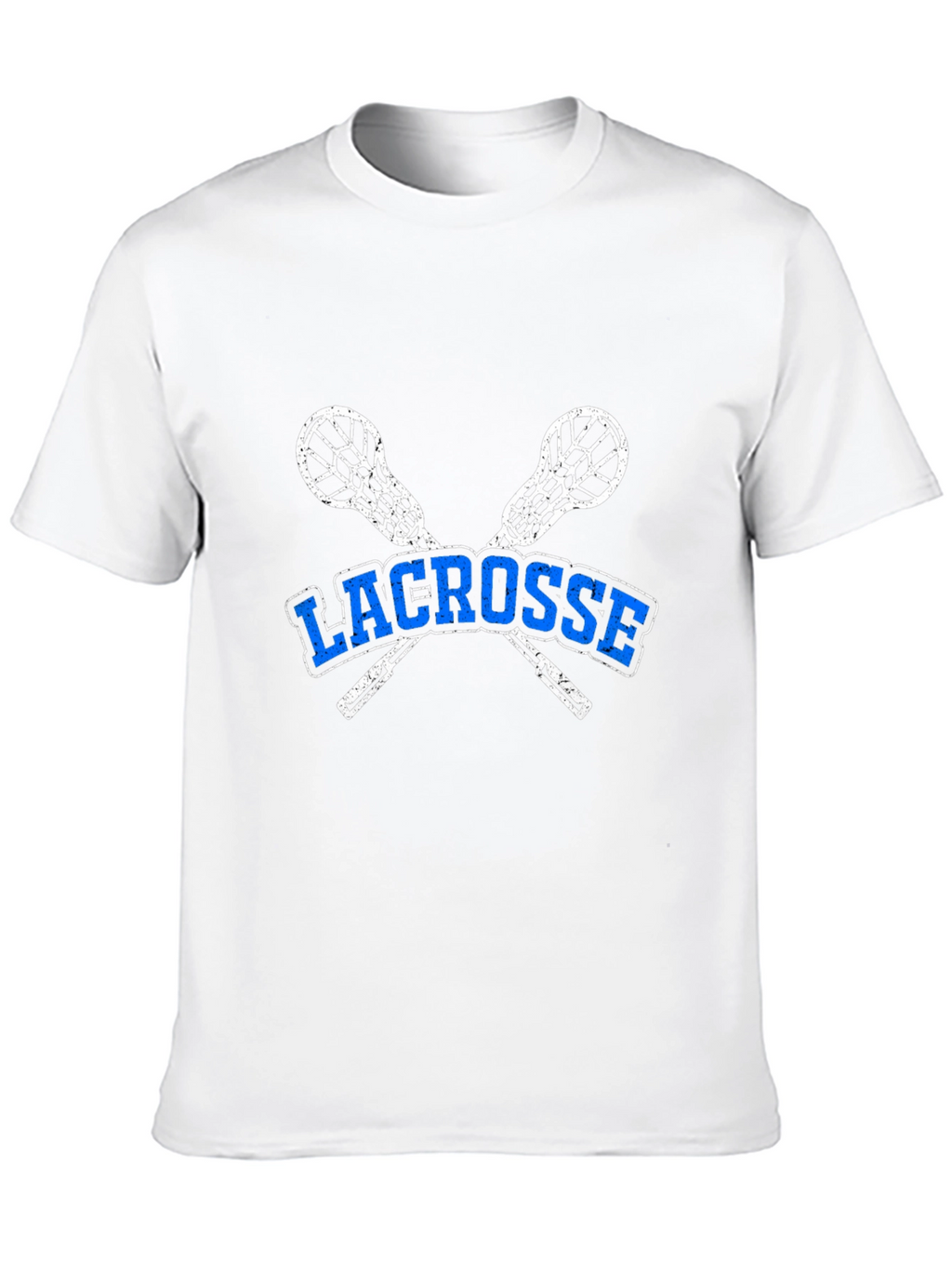 Lacrosse Sticks Graphic T-Shirt - Black