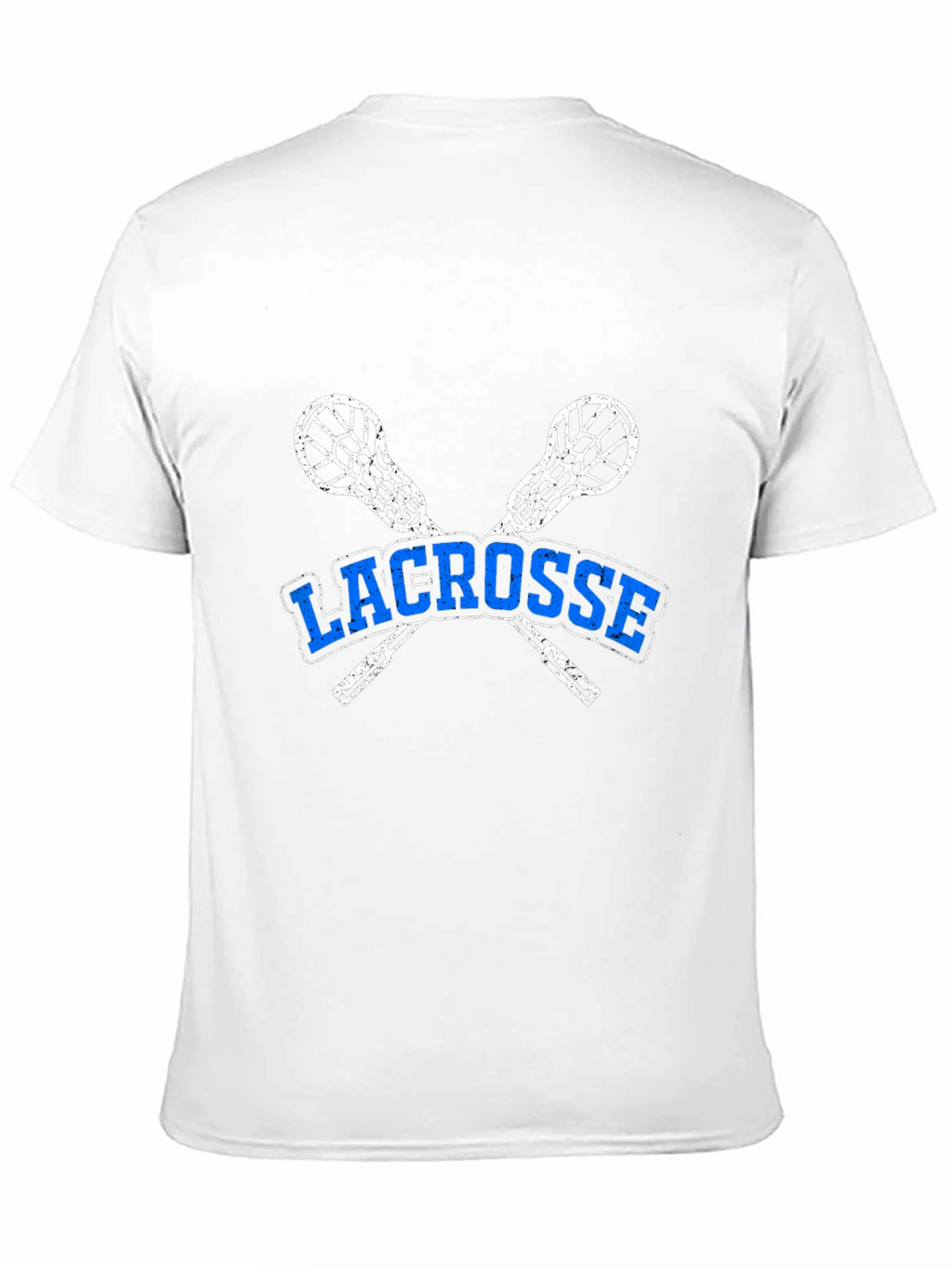 Lacrosse Sticks Graphic T-Shirt - Black