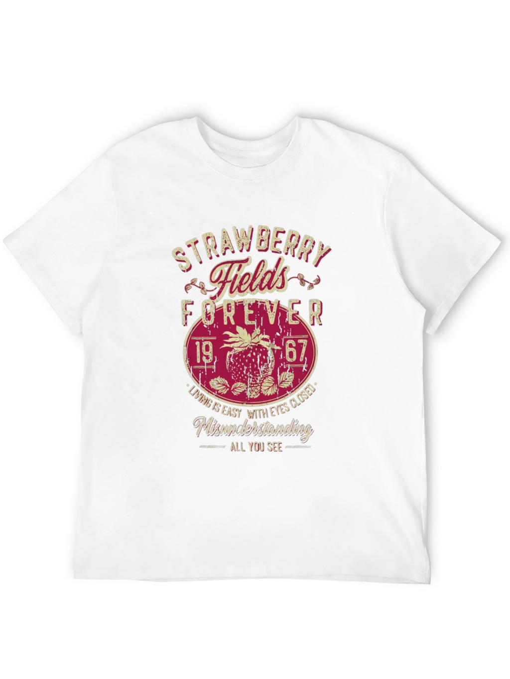 Strawberry Fields Forever Graphic Tee